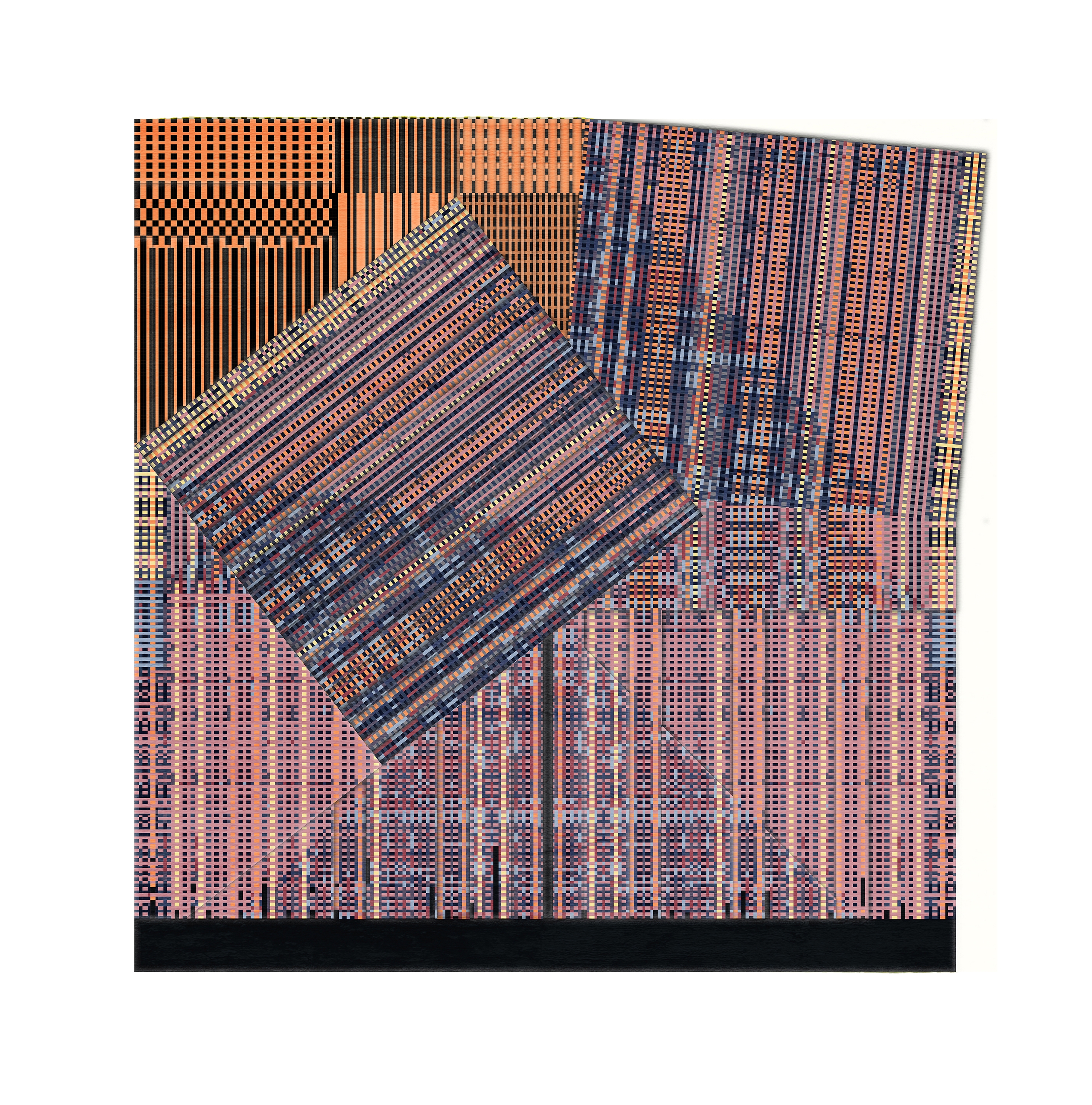 Mostra il prodotto BUILDING PORTRAITS | Model B2 del produttore Urban Fabric Rugs