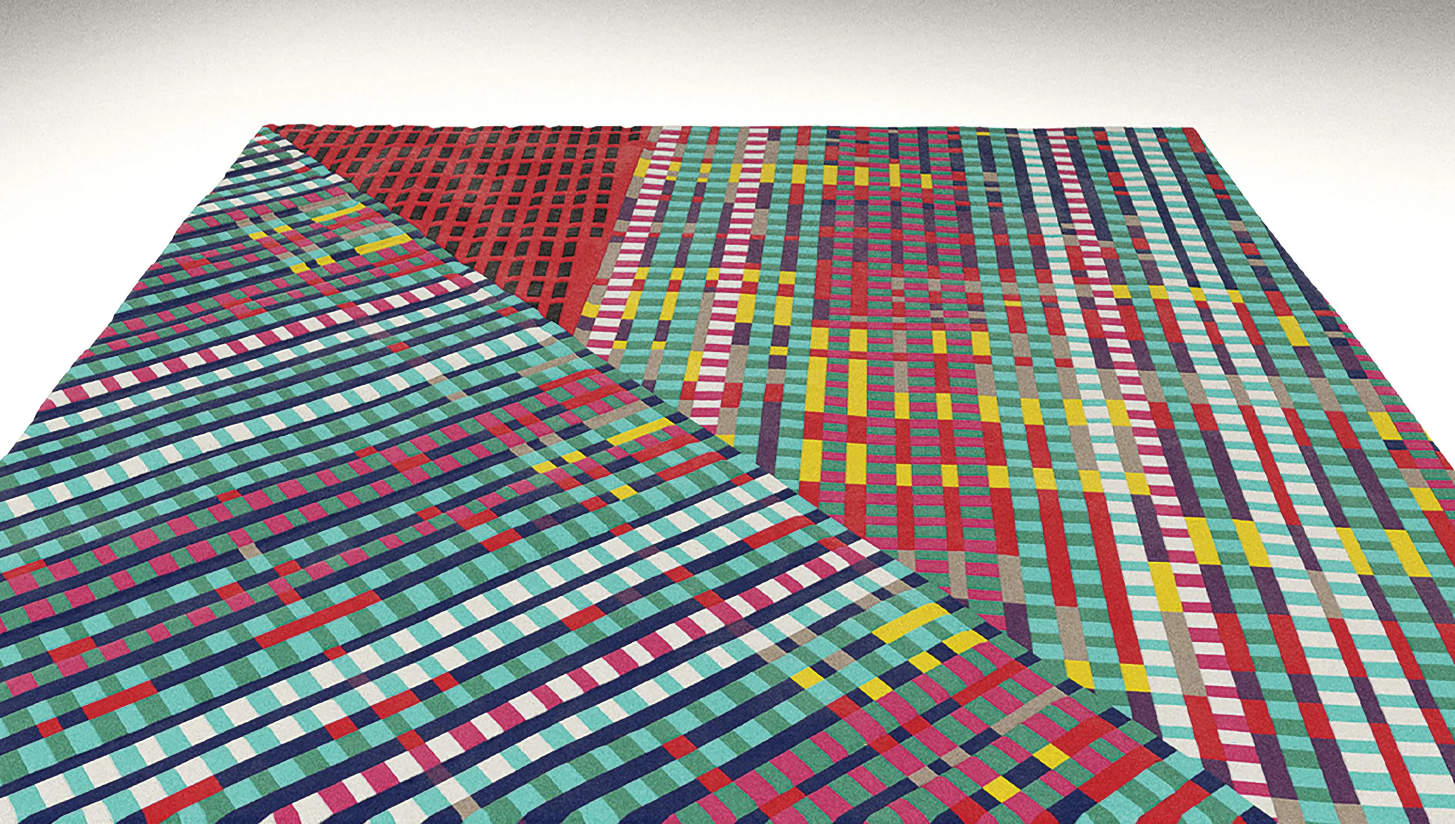 Urban Fabric Rugs - BUILDING PORTRAITS | Model B3.1