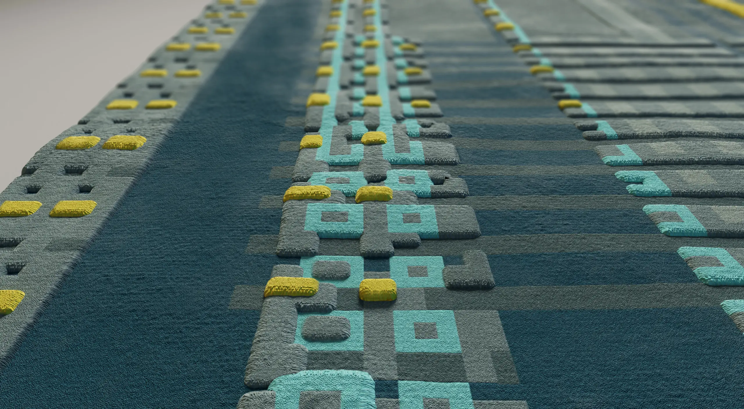 Urban Fabric Rugs - BUILDING PORTRAITS | Model C3.1