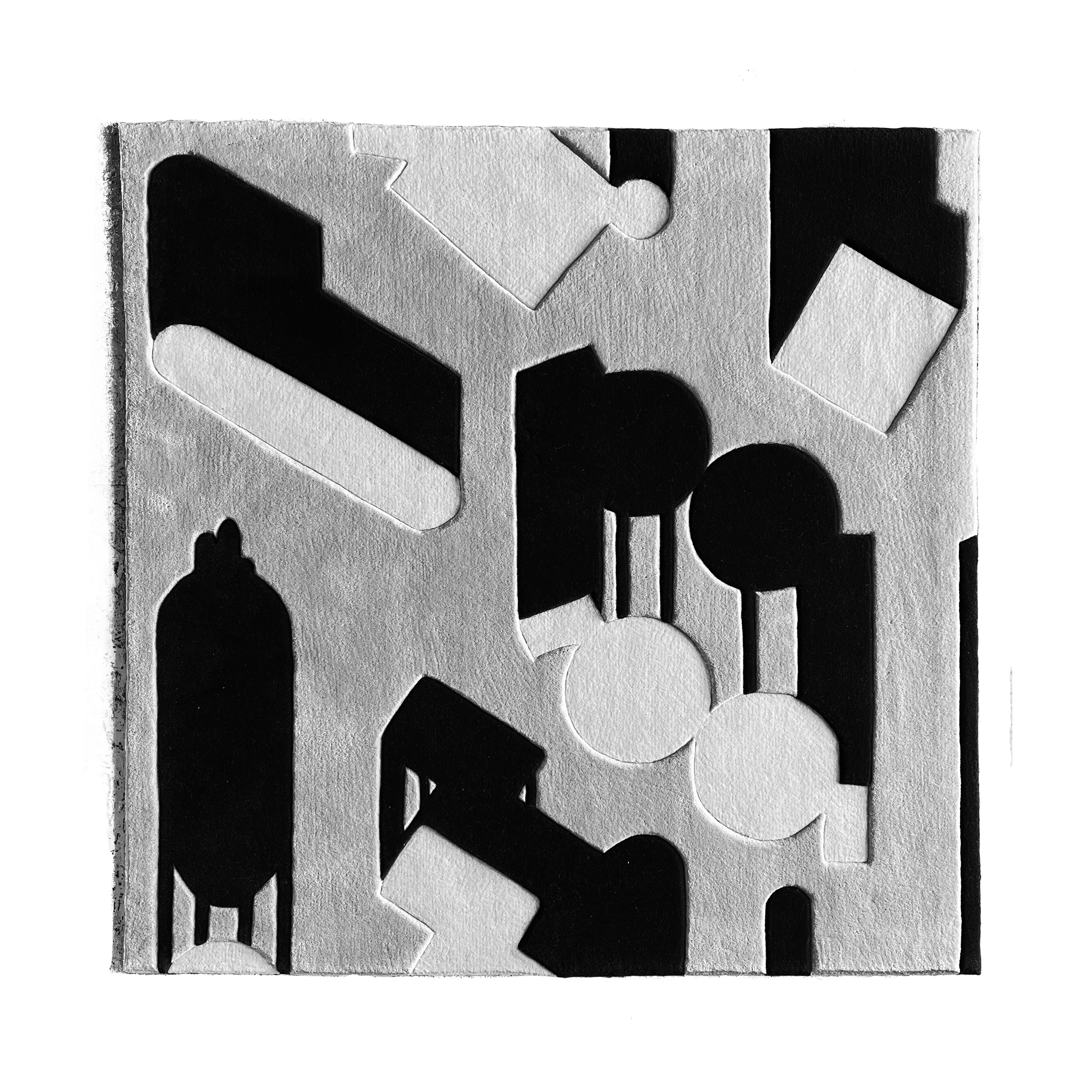 Display product Shadows Of Things We Wish We Had | Rug 3.1 from manufacturer Urban Fabric Rugs