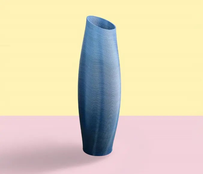 TRIBOO - NeverEnding Rippled Pillar Vase