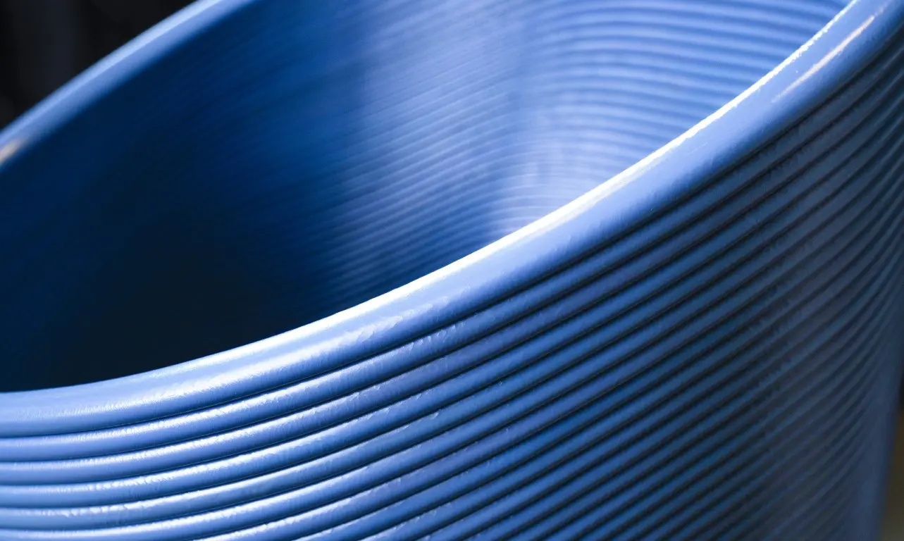 TRIBOO - NeverEnding Rippled Pillar Vase