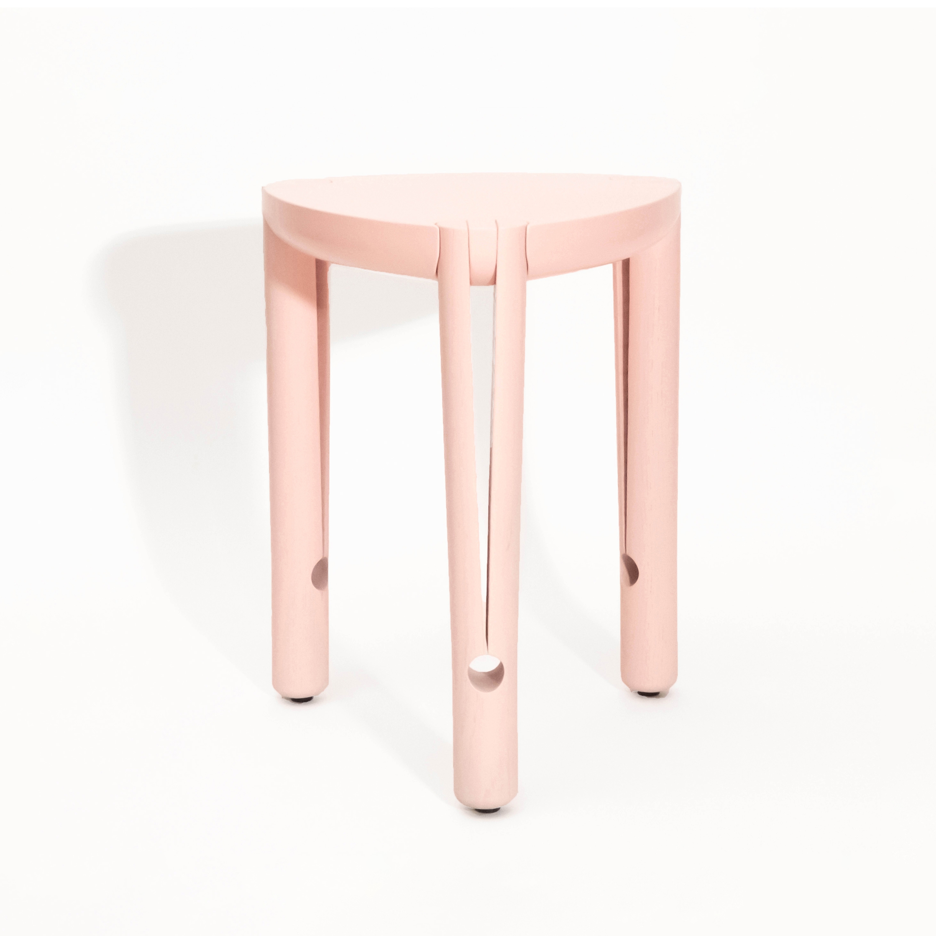 Chopstick Stool Light Rosé