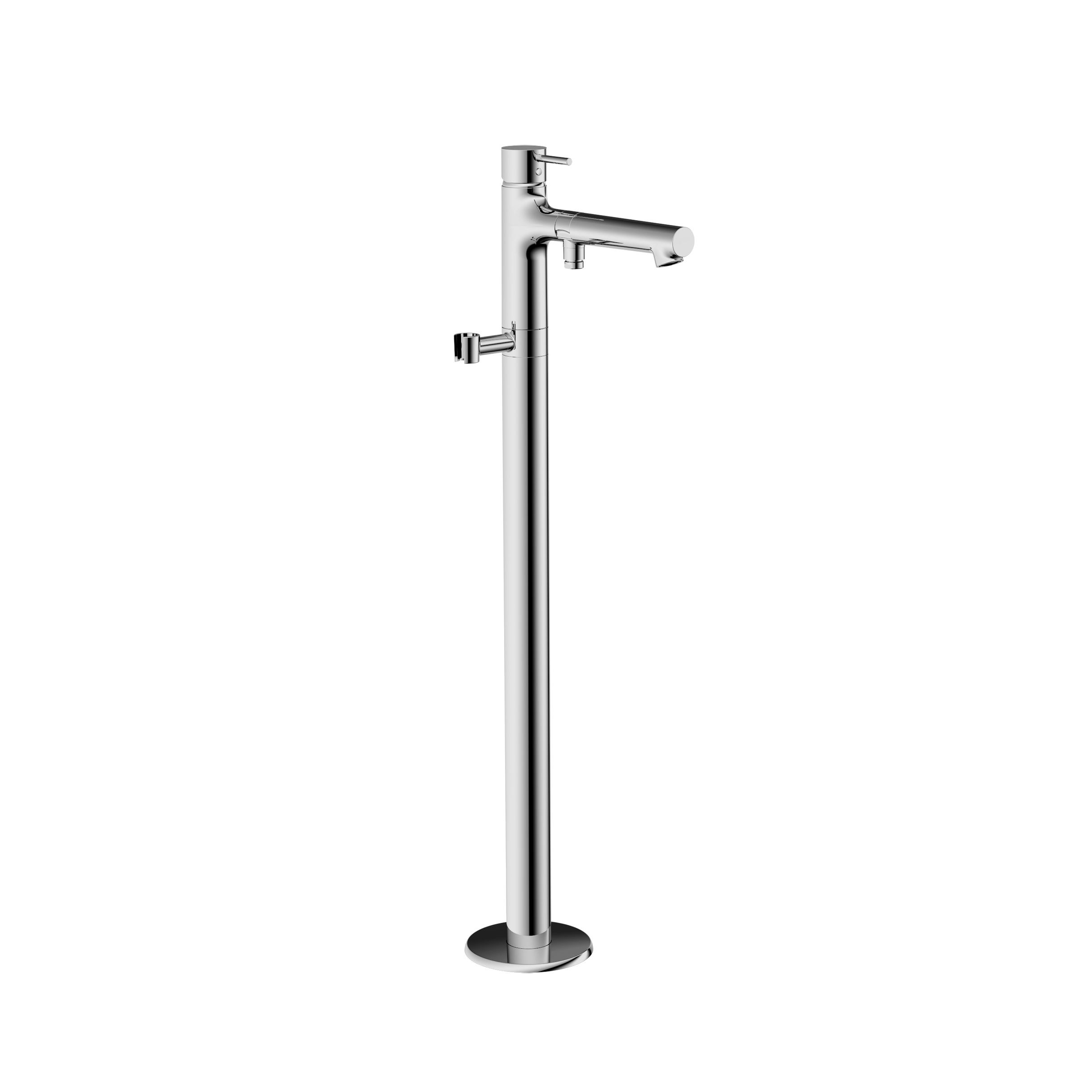Mostra il prodotto Free-standing bath tap white with chrome-plated diverter del produttore Vigour