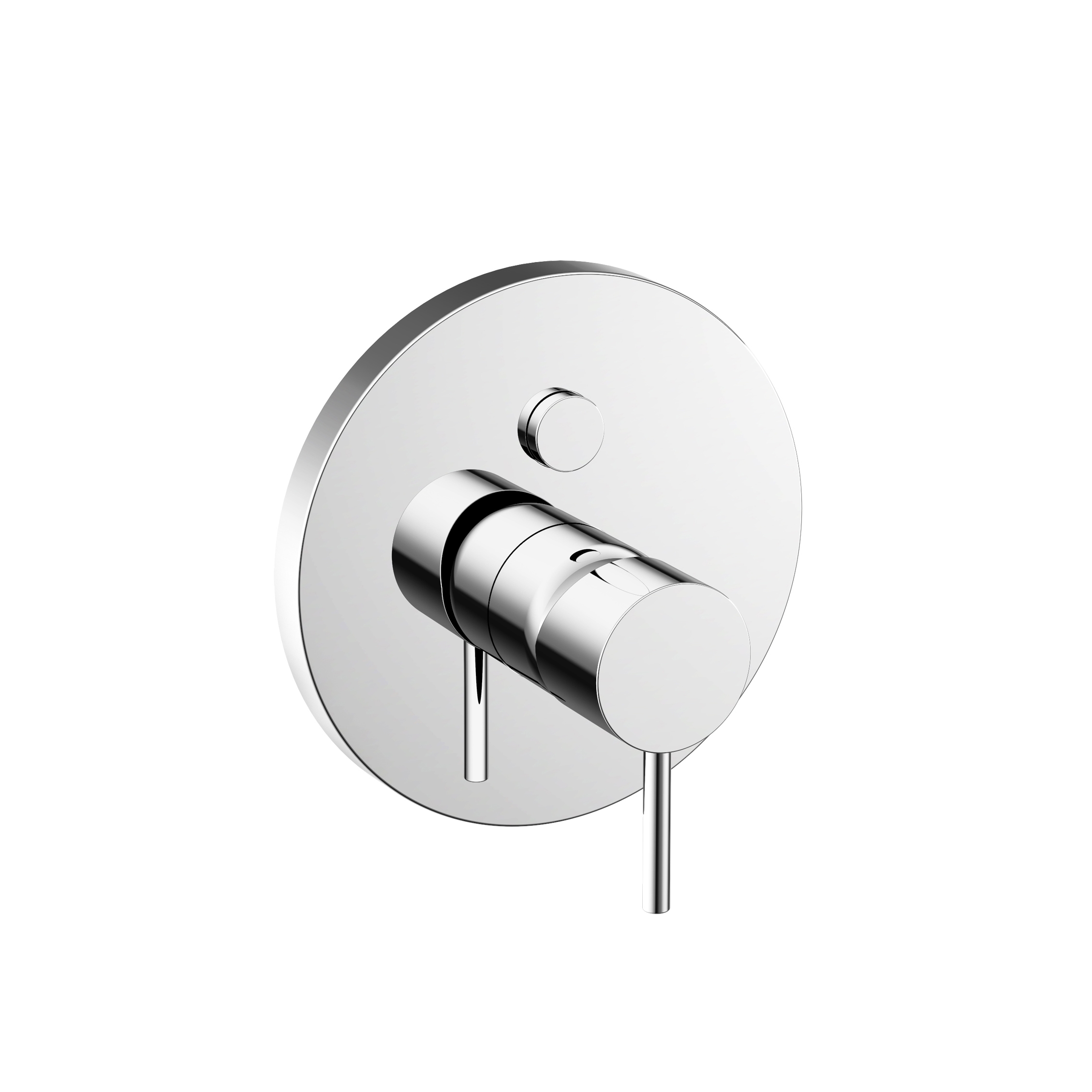 Mostra il prodotto Colour set bath mixer white with integrated lock Chrome-plated for FMI del produttore Vigour