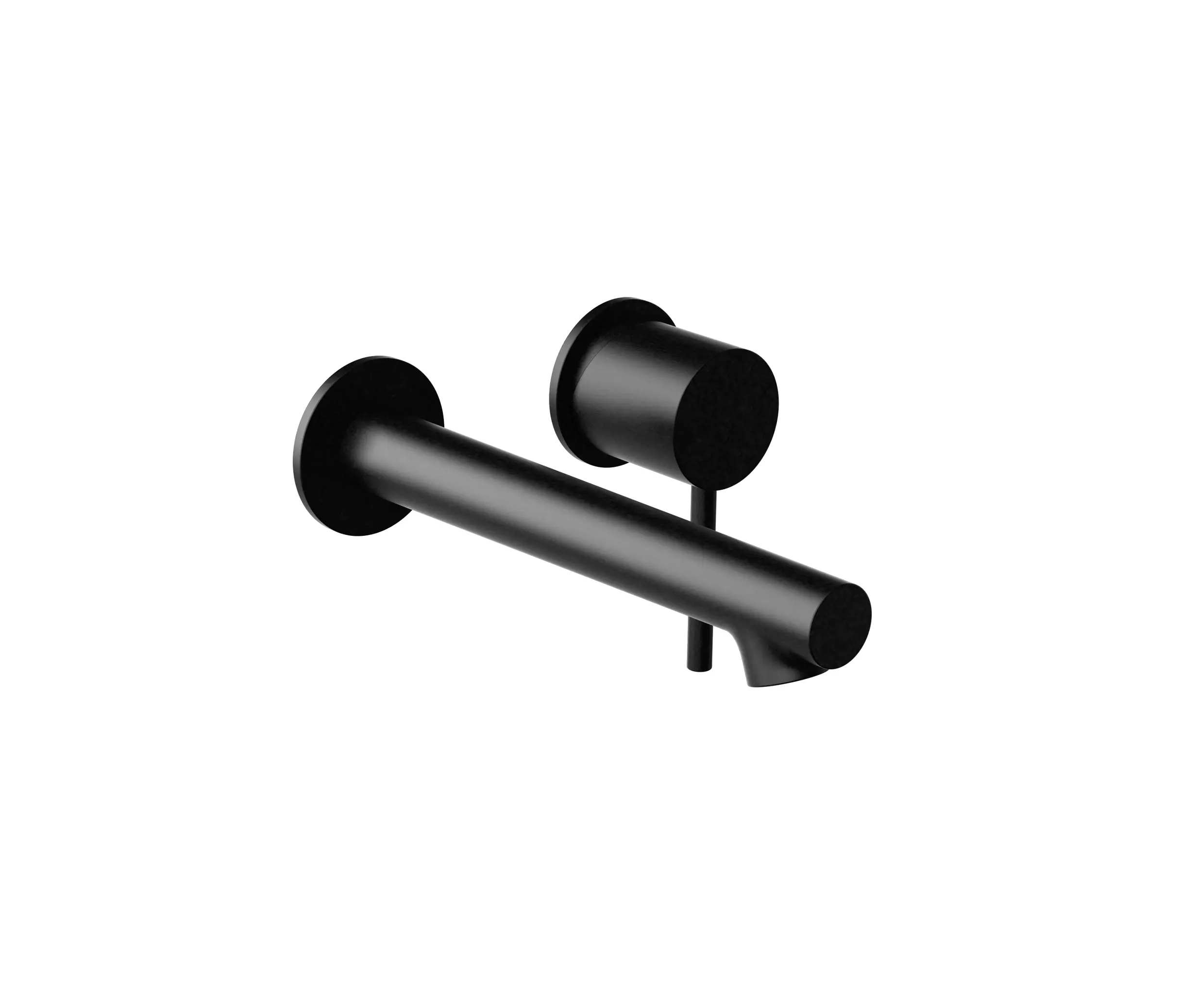 Vigour - Colour set white for WT wall-mounted mixer matt black