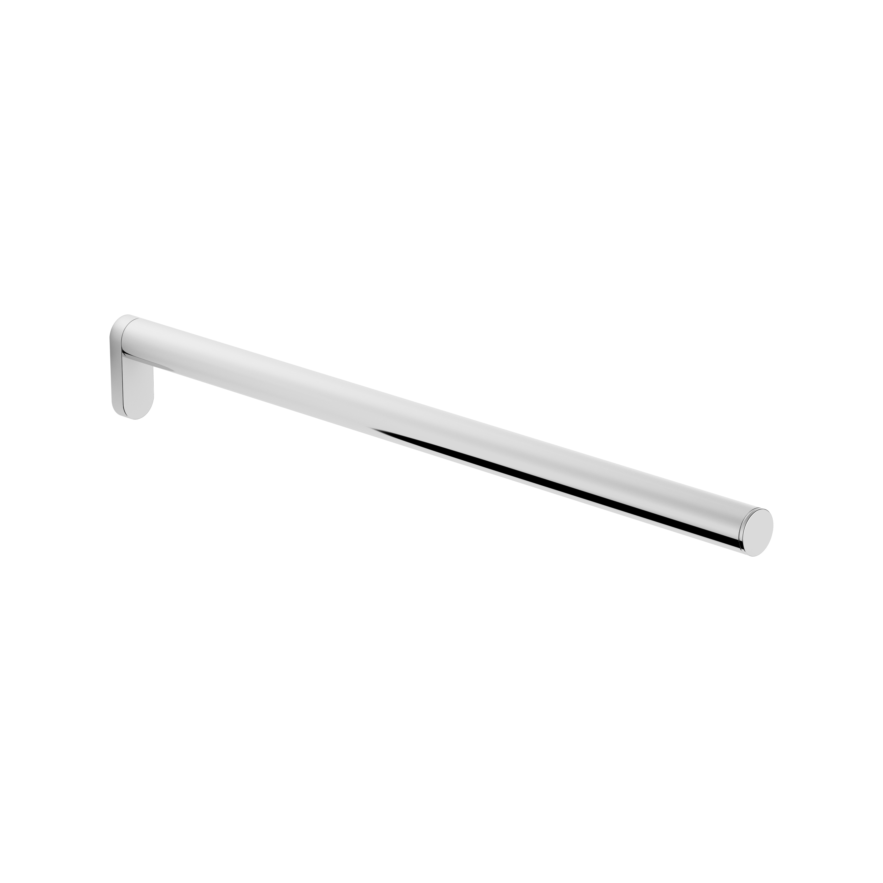 Mostra il prodotto Hand towel rail white 1-arm fixed chrome-plated del produttore Vigour