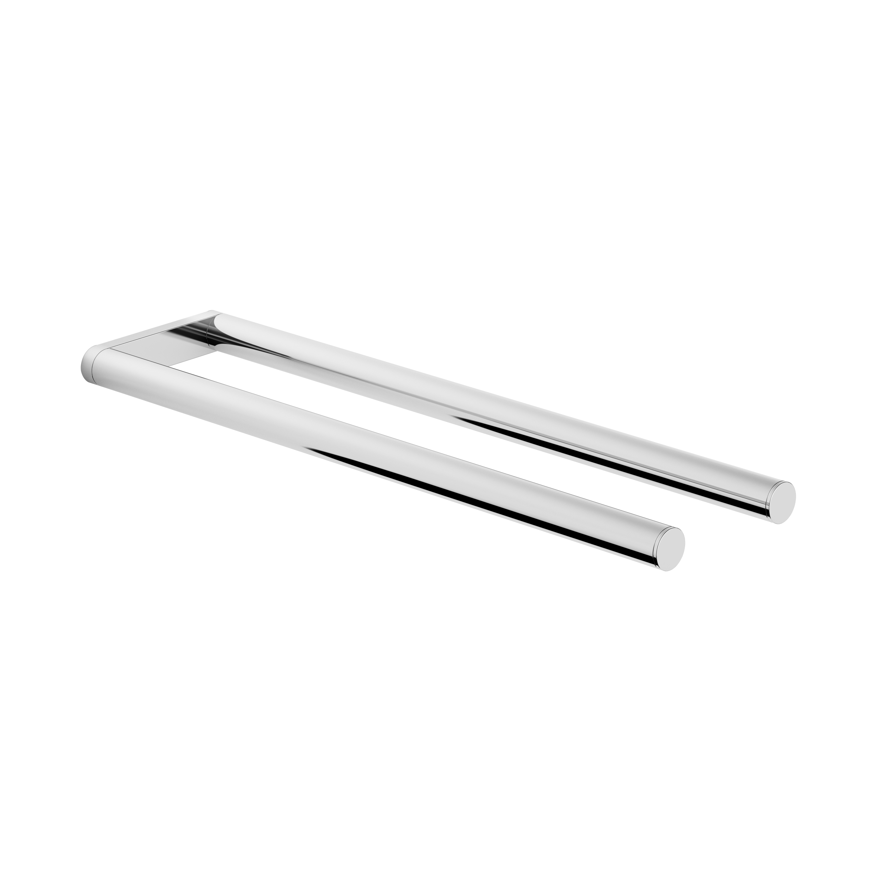Mostrar el producto Hand towel rail white 2-arm fixed chrome-plated del fabricante Vigour