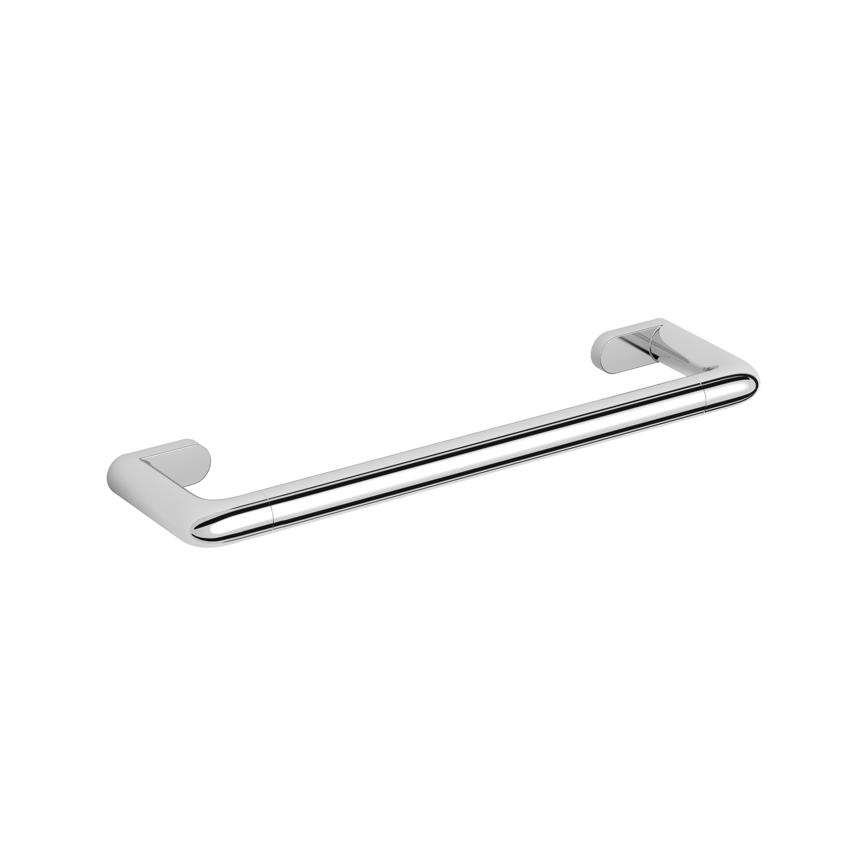 Display product Hand towel rail white 320 mm chrome-plated from manufacturer Vigour