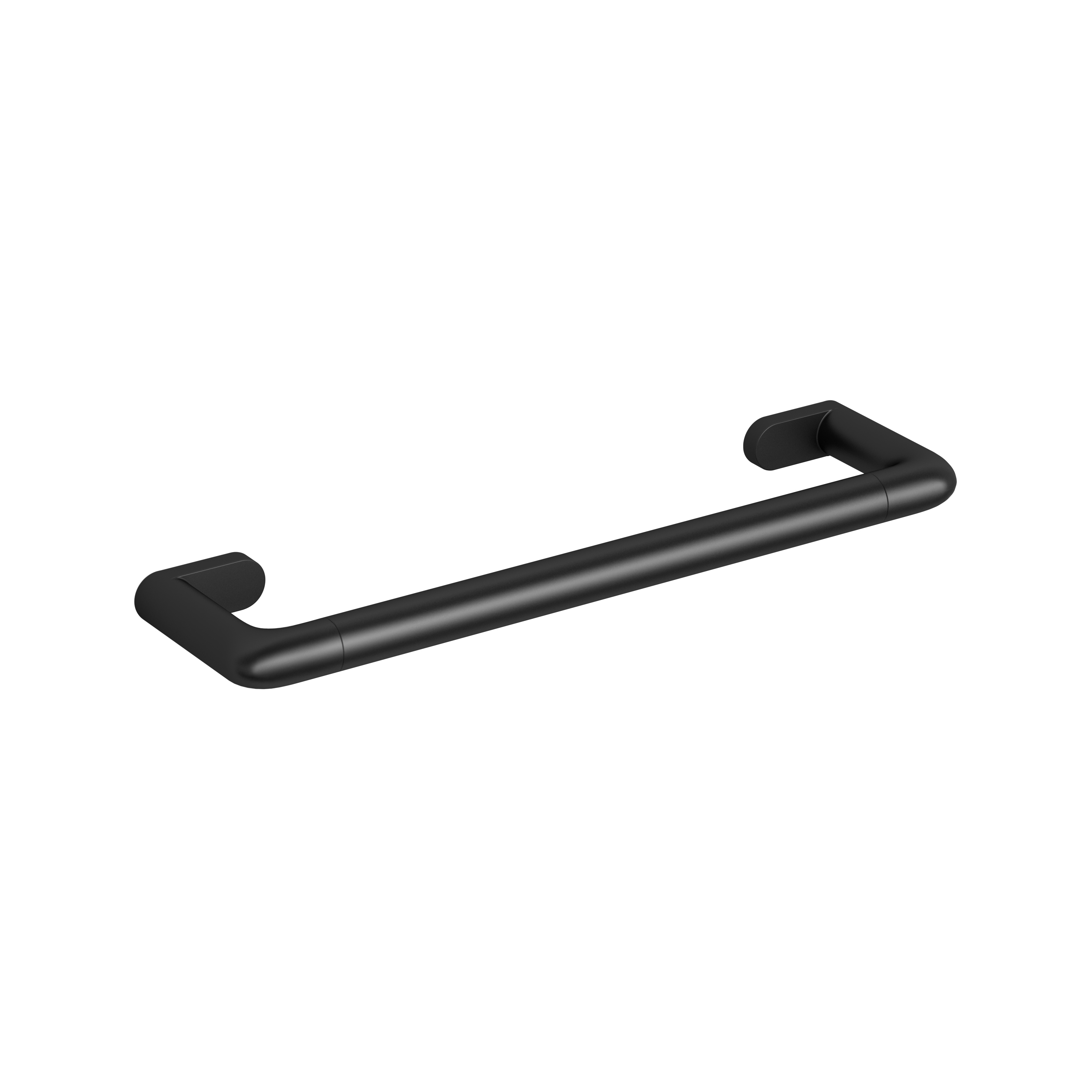 Hand towel rail white 320 mm black