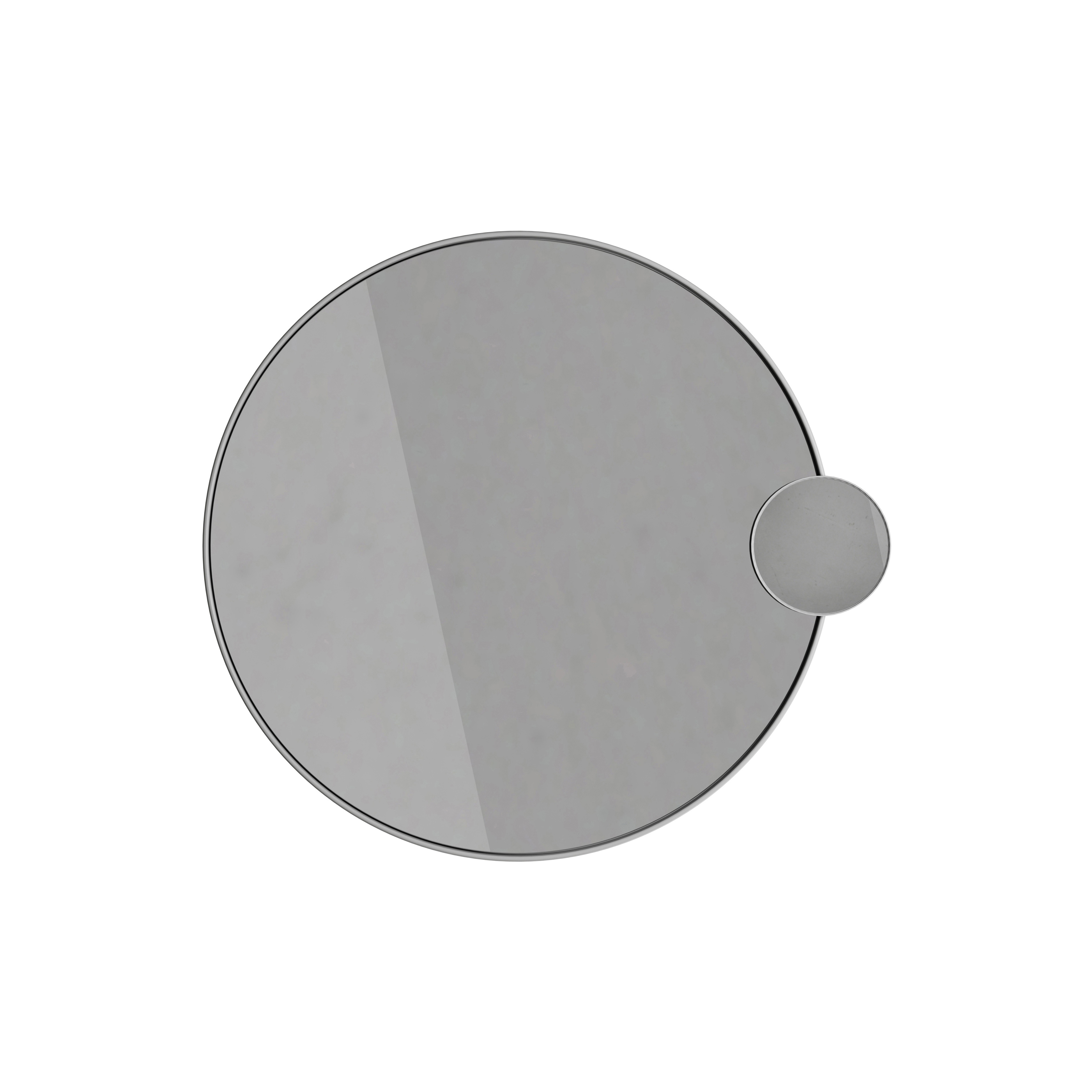 Mostrar el producto Round mirror including vanity mirror 5x, 600 x 600 x 50 mm, matt white frame with indirect lighting del fabricante Vigour