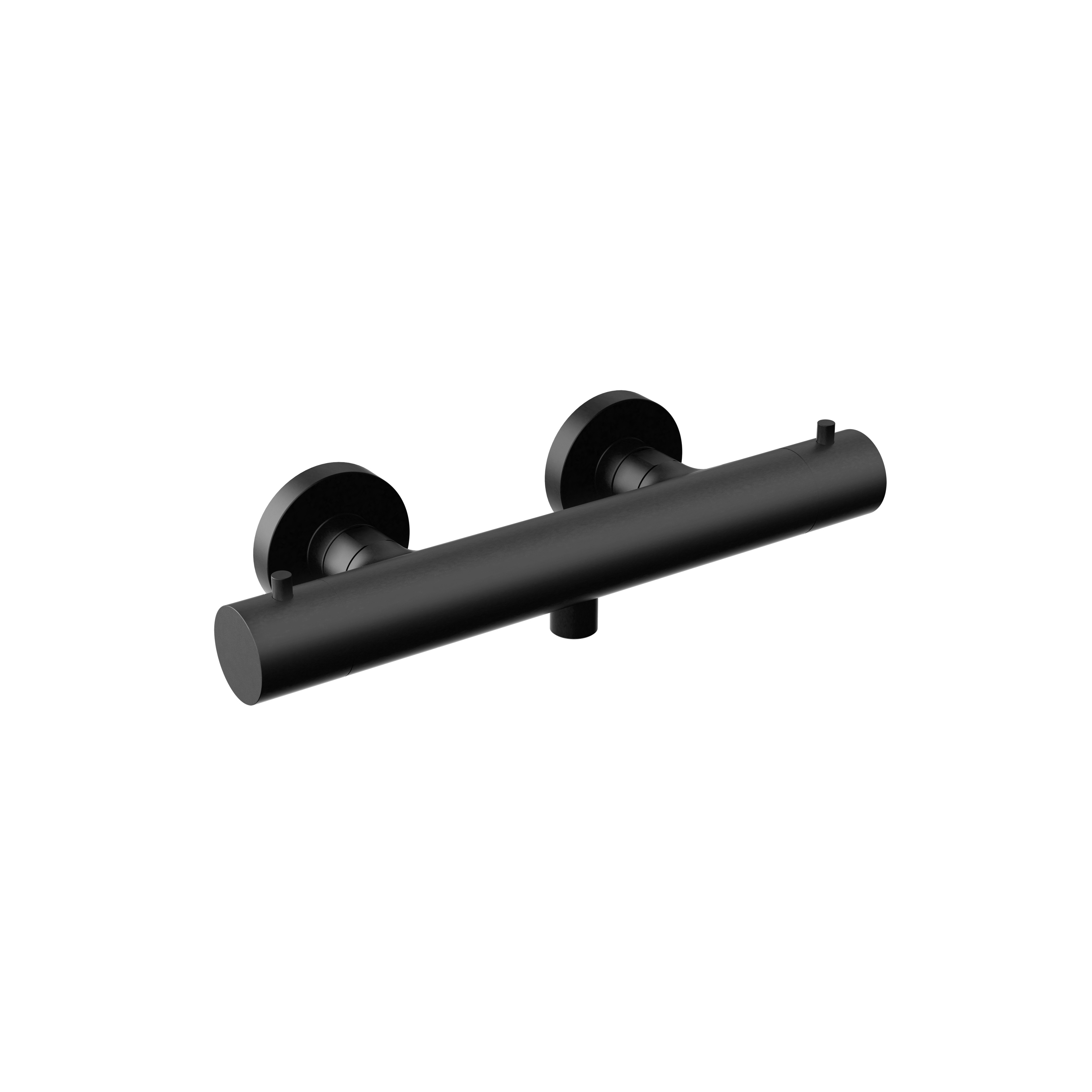 SM shower thermostat white matt black