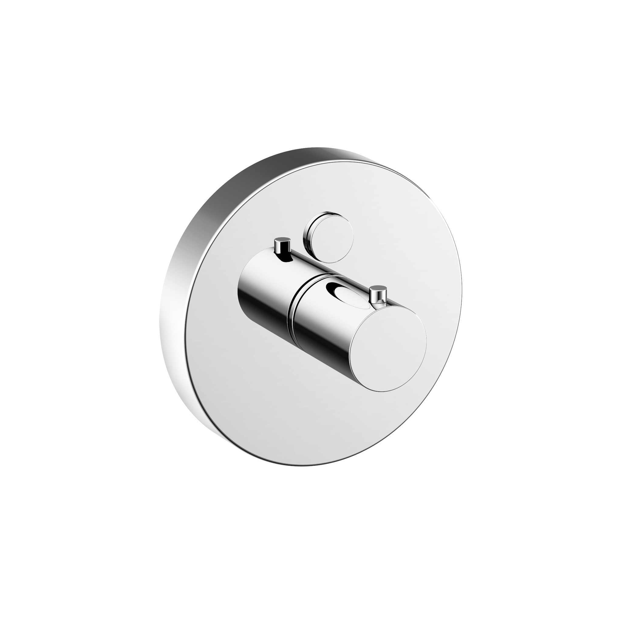 Display product Colour set thermostat white TipTec chrome-plated from manufacturer Vigour