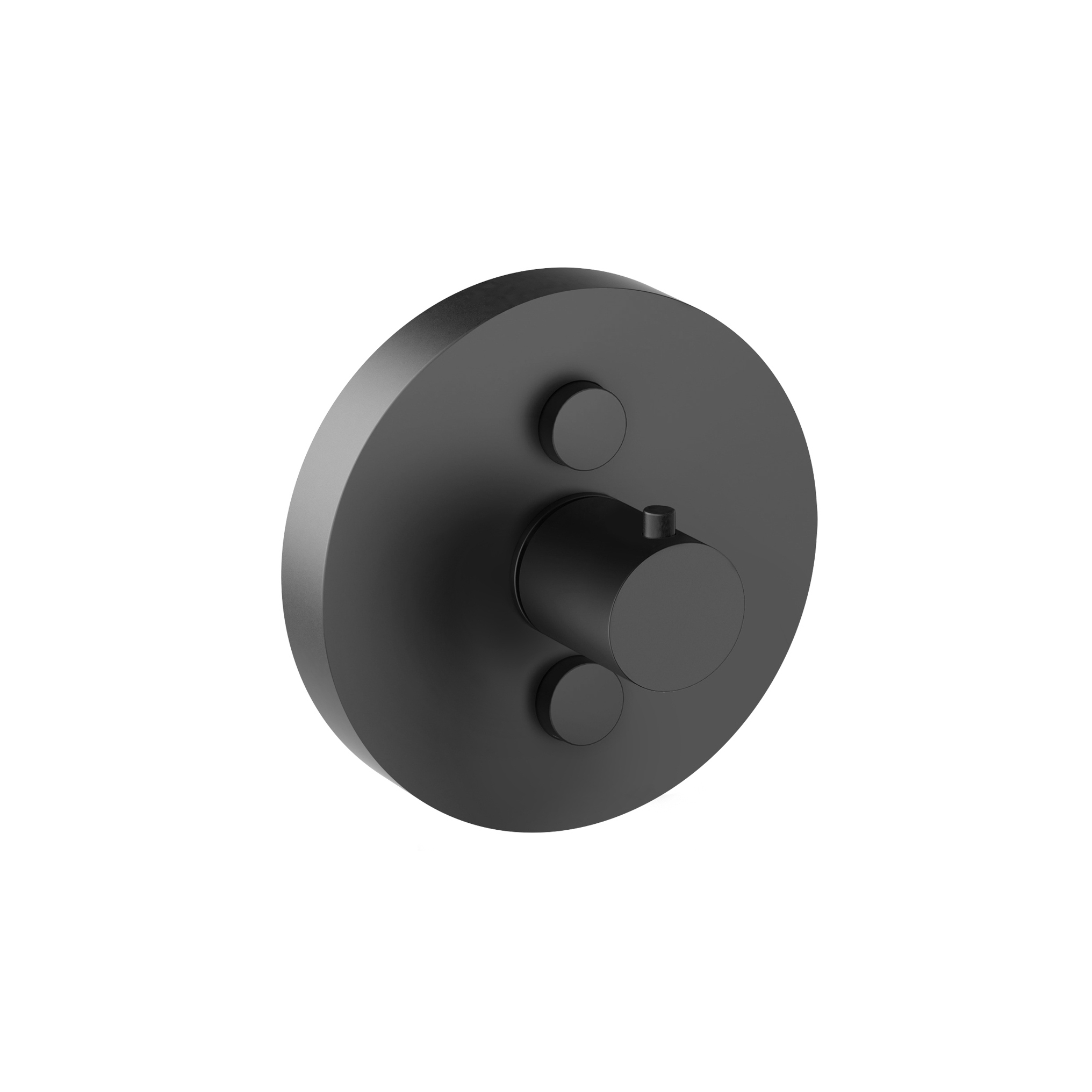 Farbset Thermostat white TipTec mit Umst. schwarz matt