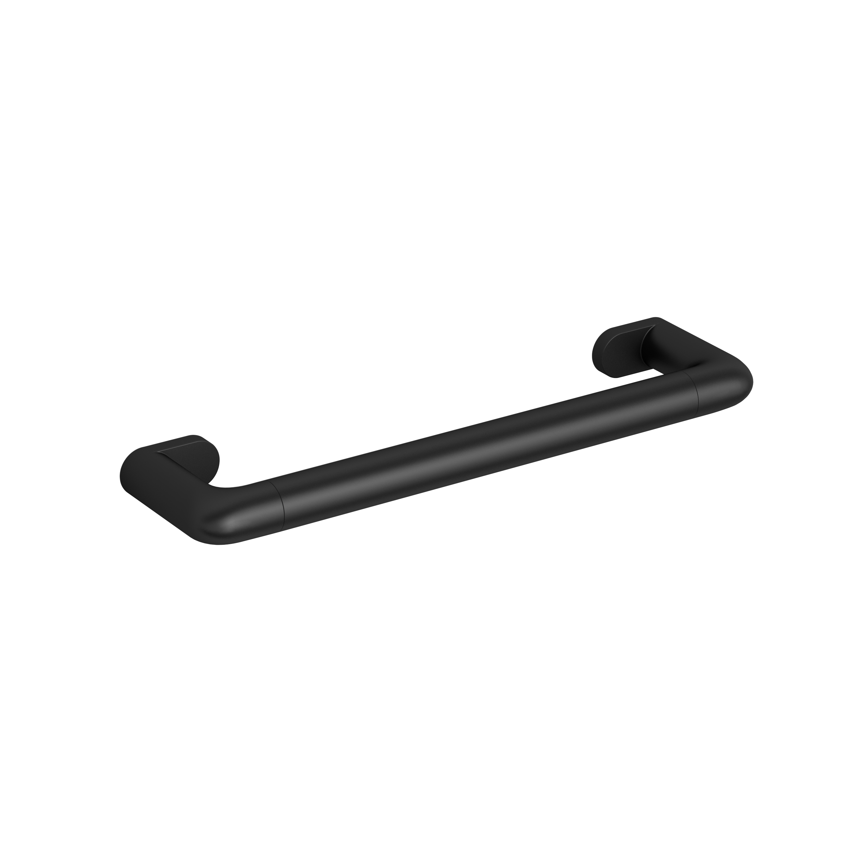 Bathtub grab rail white 275 mm black