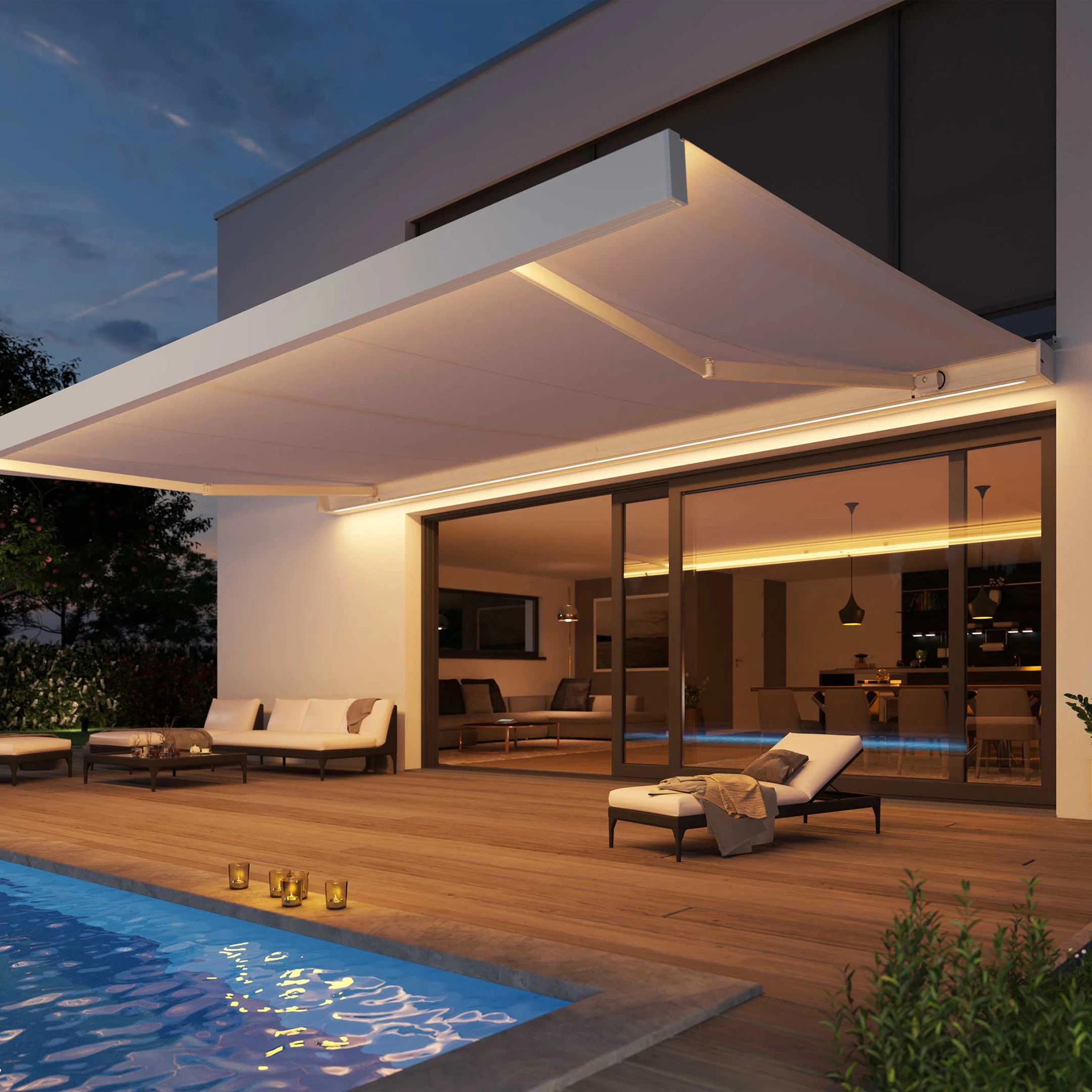 ARTICULATED ARM / CASETTE AWNINGS