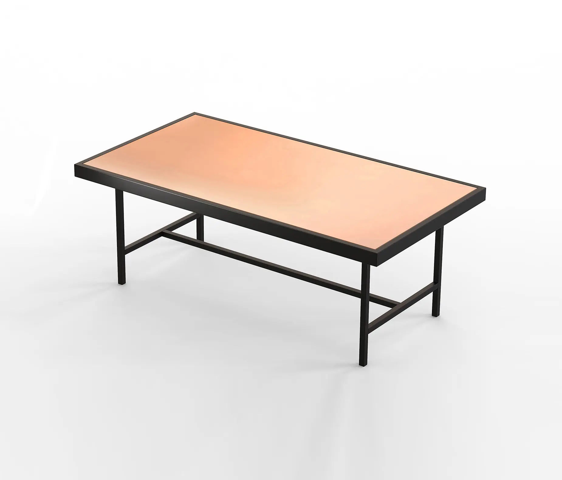 AMORETTI BROTHERS - Brera Copper Table - Rectangular