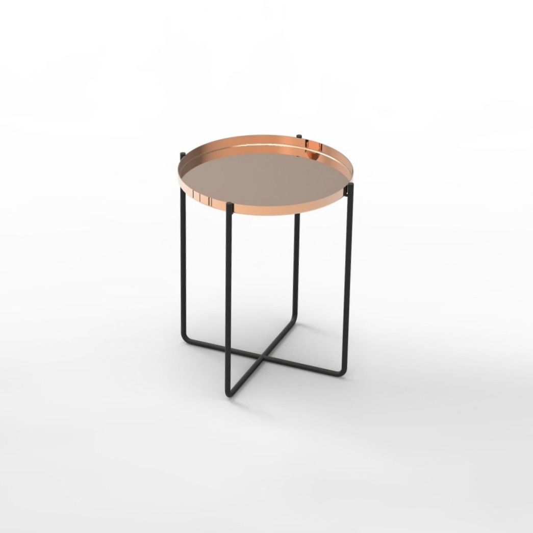 Display product Side Table - Copper side table from manufacturer AMORETTI BROTHERS
