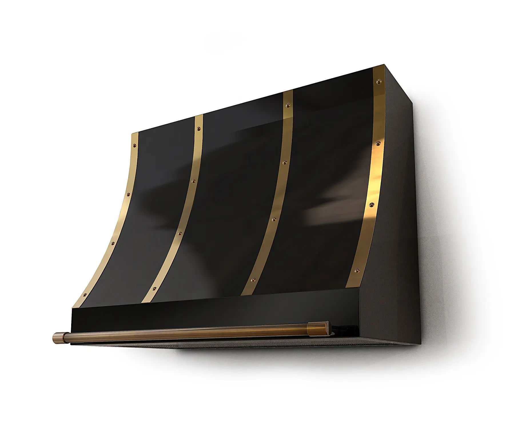 AMORETTI BROTHERS - Brass Range Hood - Eugene
