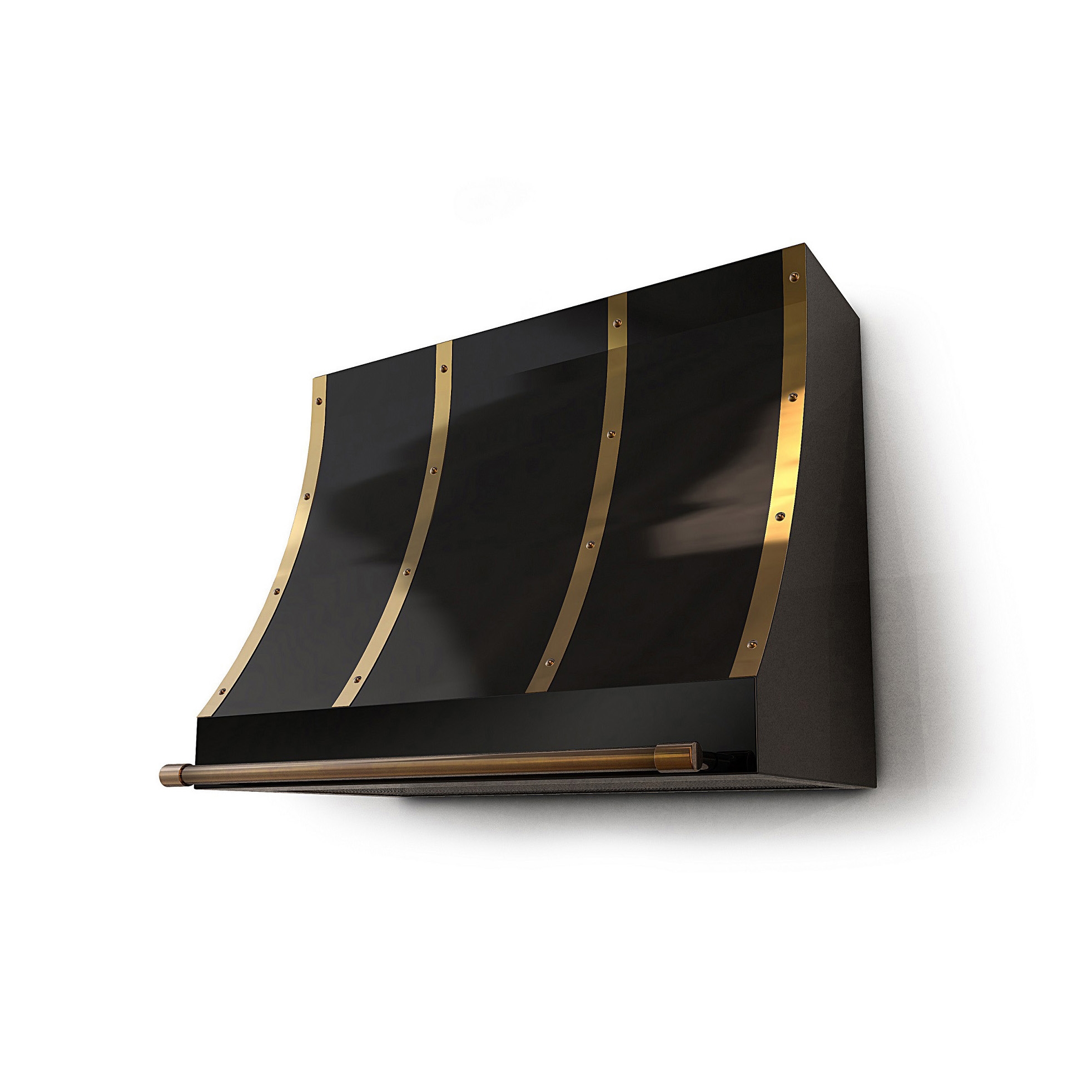 Brass Range Hood - Eugene