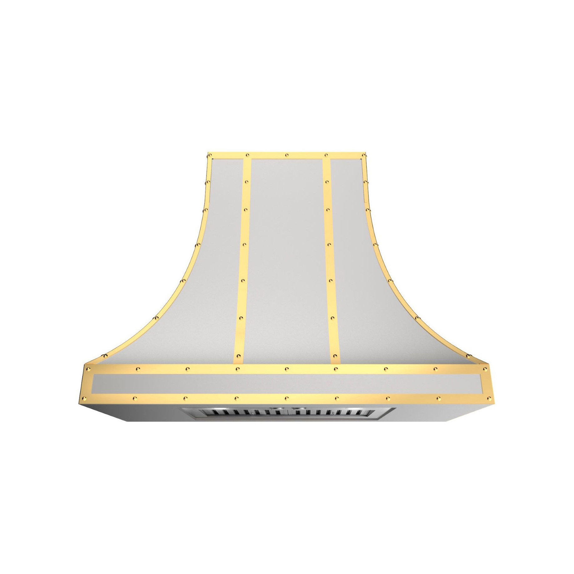 Brass Range Hood - Sabine