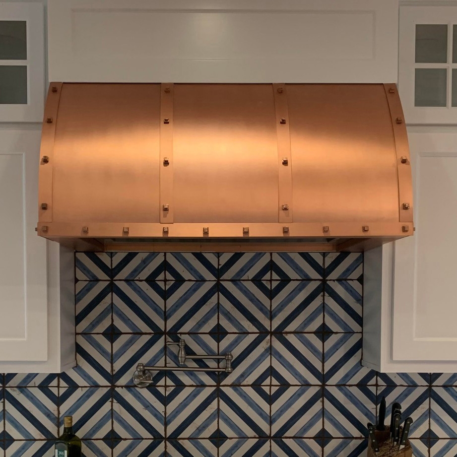 Copper Range Hood - Winston