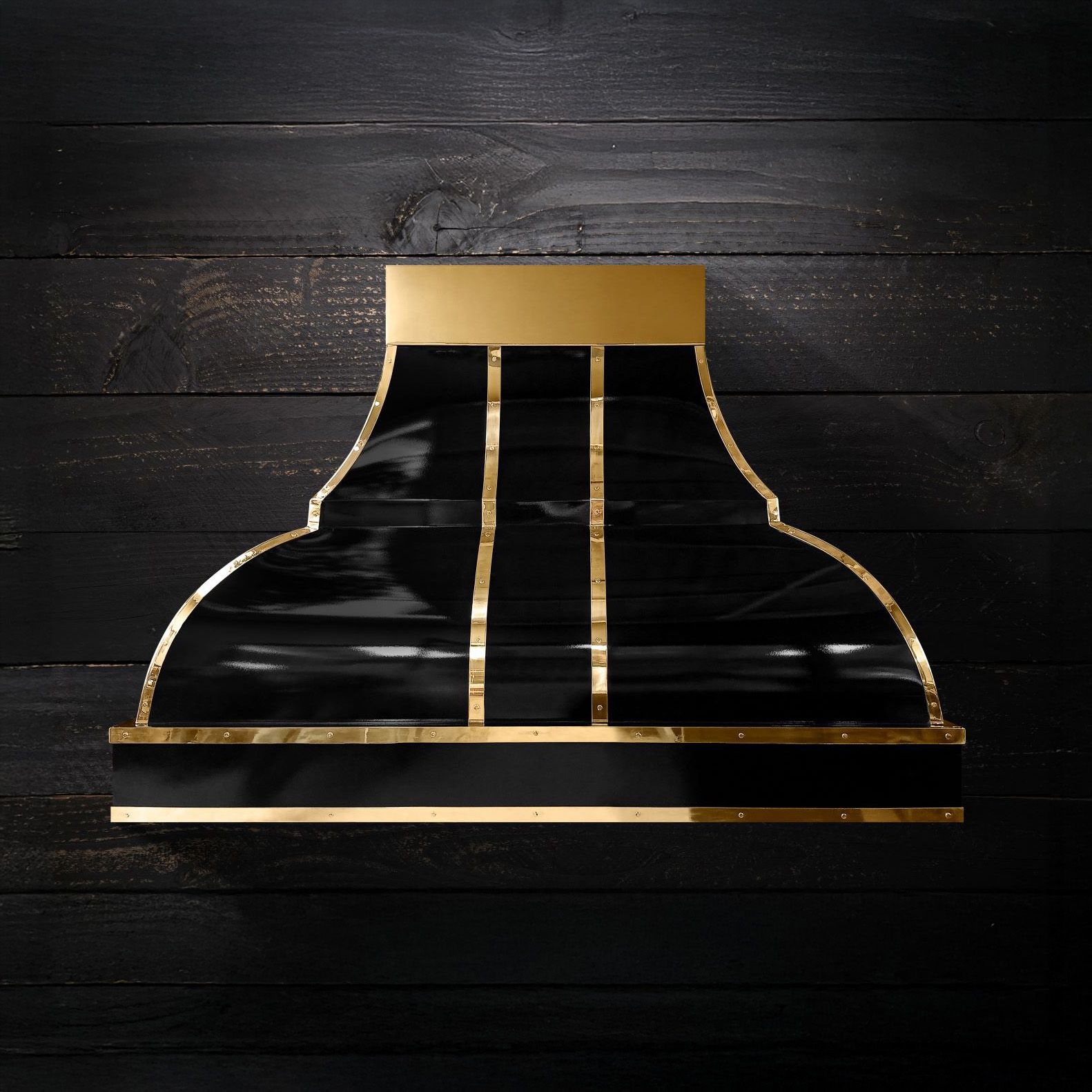 Display product Brass Range Hood - Michelle from manufacturer AMORETTI BROTHERS