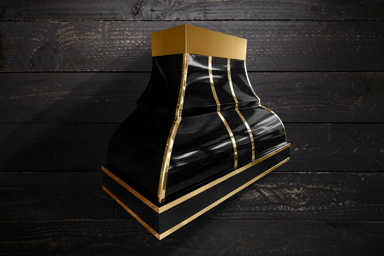 AMORETTI BROTHERS - Brass Range Hood - Michelle