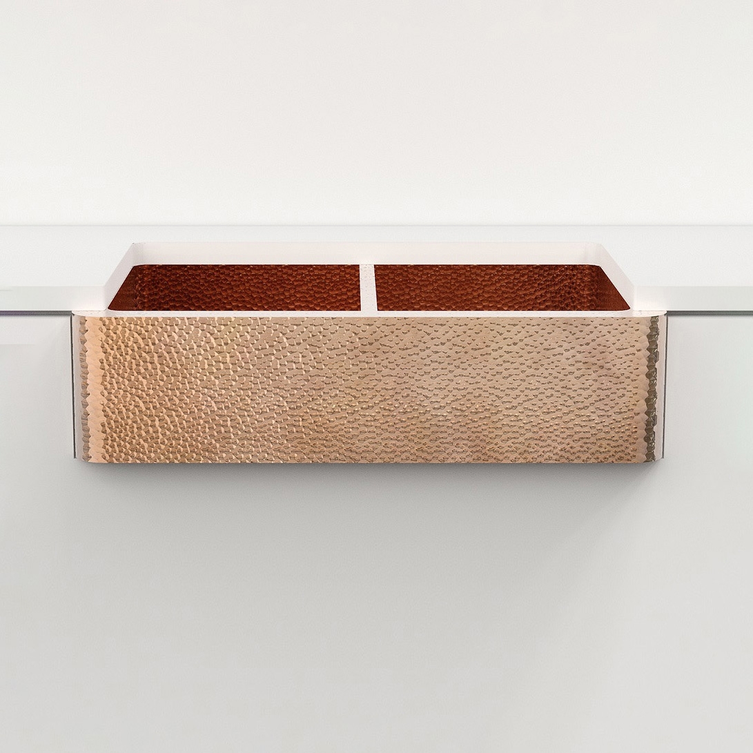 Display product Double-Bowl Kitchen Sink - Libra from manufacturer AMORETTI BROTHERS