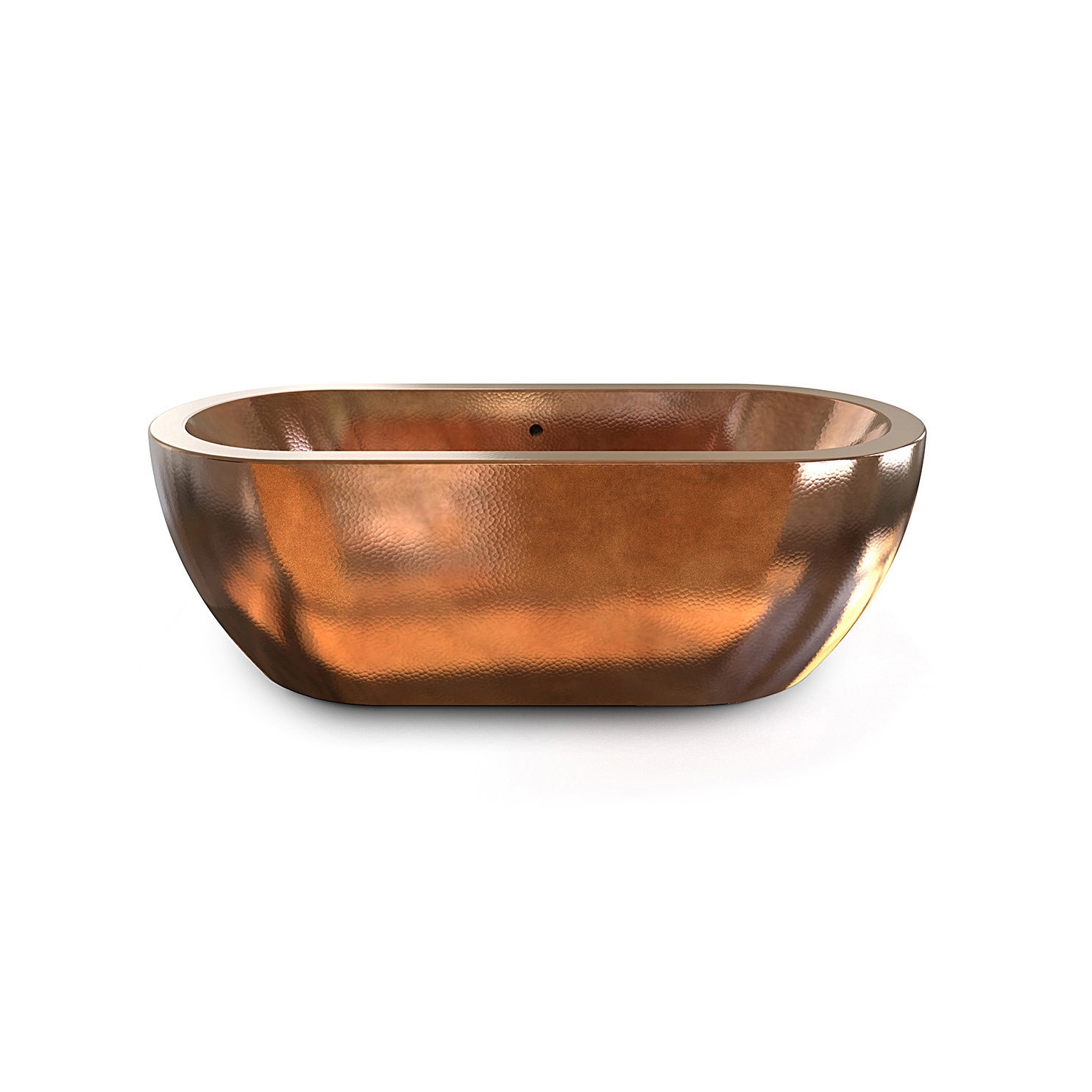 Display product Capri Copper 70" - Freestanding Soaking Tub from manufacturer AMORETTI BROTHERS