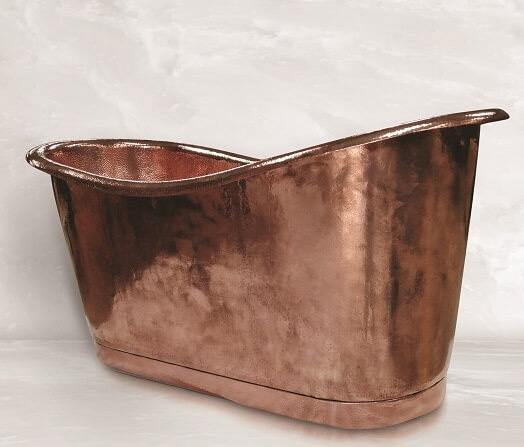 Mostra il prodotto Regina Copper - Freestanding Hammered Copper Soaking Tub del produttore AMORETTI BROTHERS