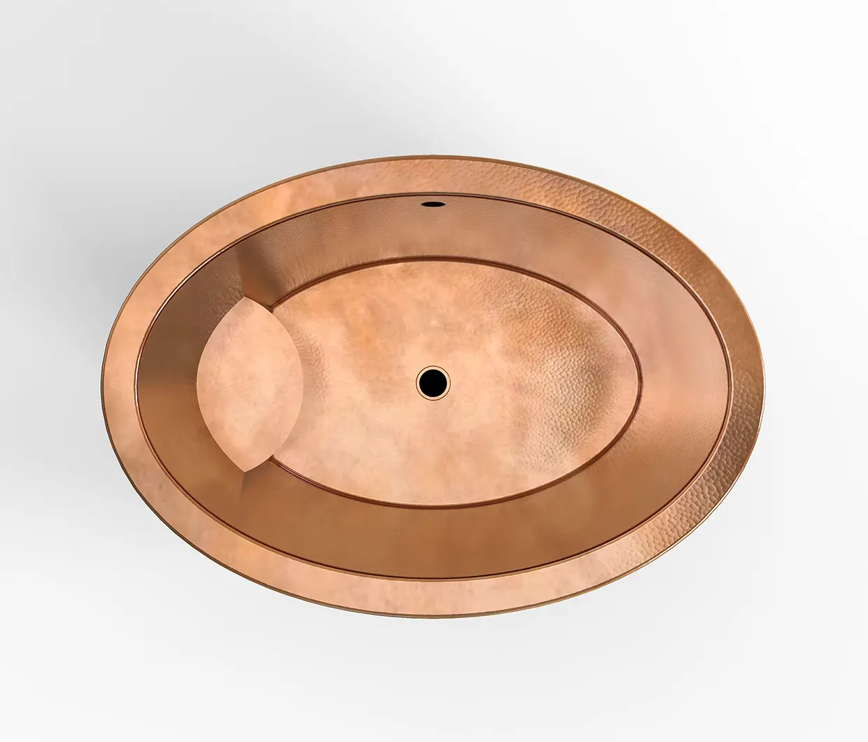 AMORETTI BROTHERS - Tokyo Spa - Japanese Style Freestanding Copper Soaking Tub