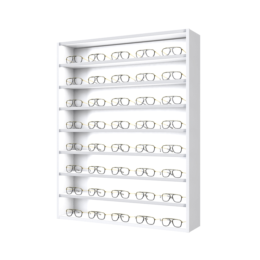 Carré Steel Horizontal Eyewear Display 40 positions