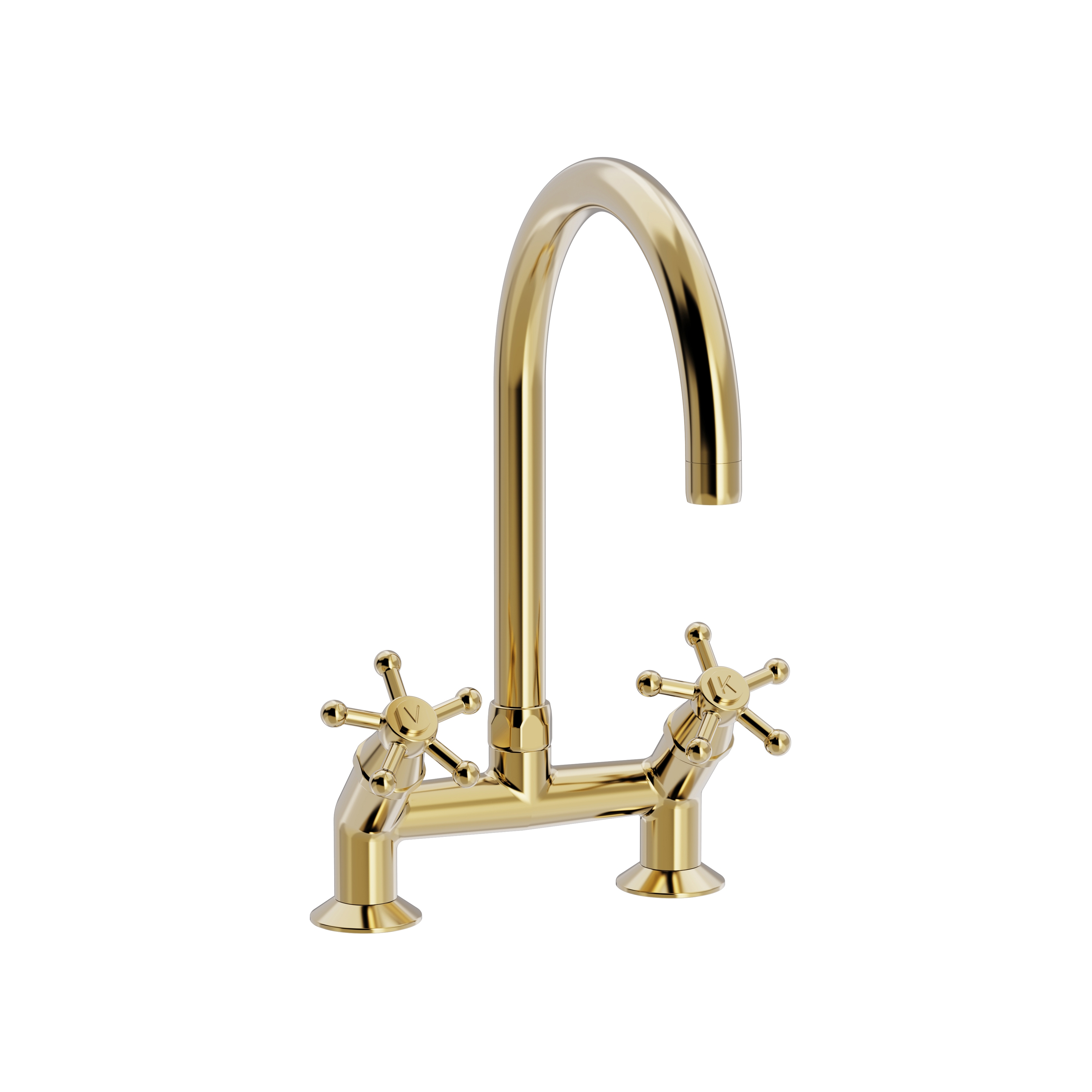 Produkt Christiansborg Faucet 45 degrees with Ø200 spout des Herstellers TONI Copenhagen anzeigen