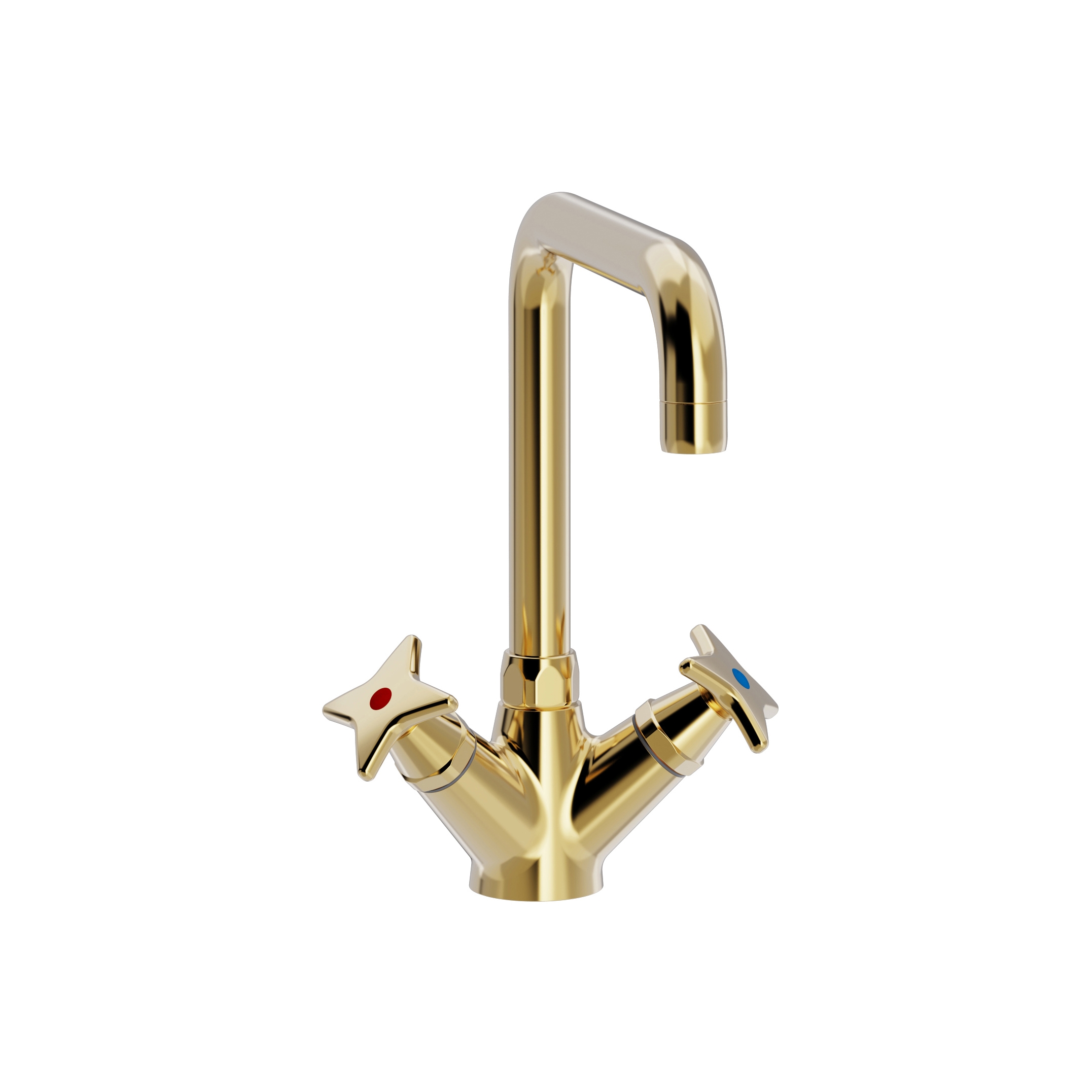 Produkt Cross-handle faucet with u200 spout des Herstellers TONI Copenhagen anzeigen