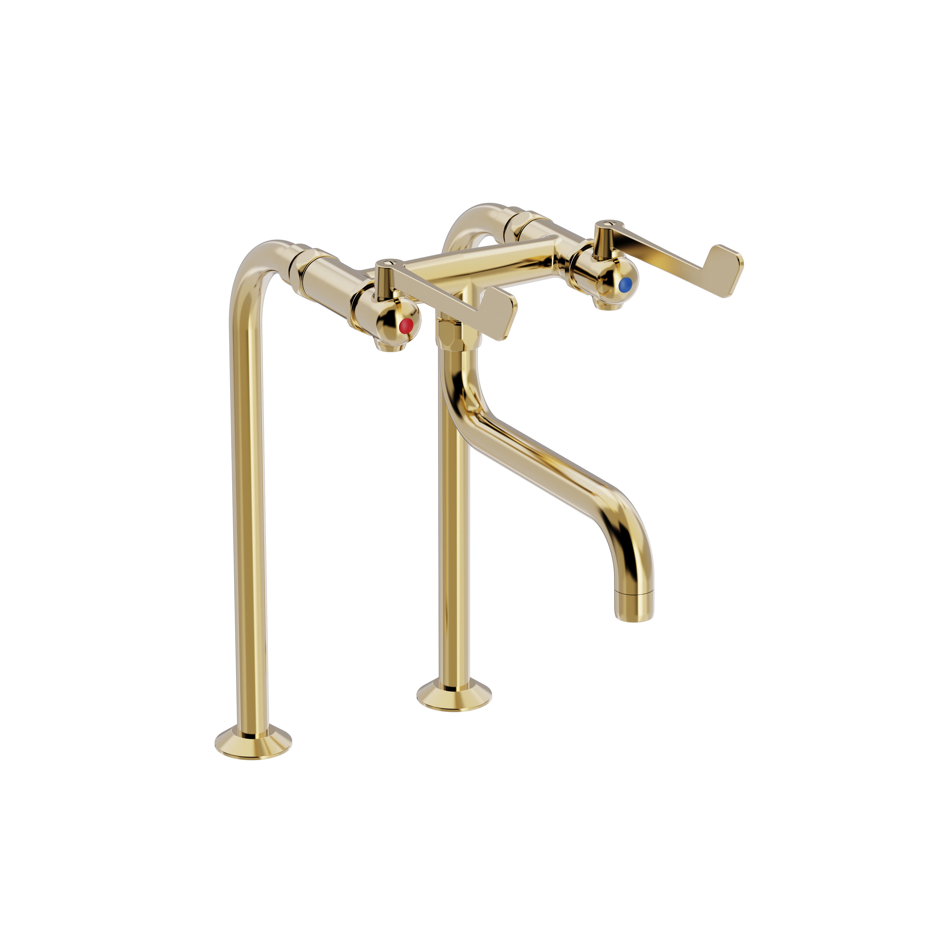 Produkt SP Elbow faucet on standpipes with swivel spout s200 mm des Herstellers TONI Copenhagen anzeigen