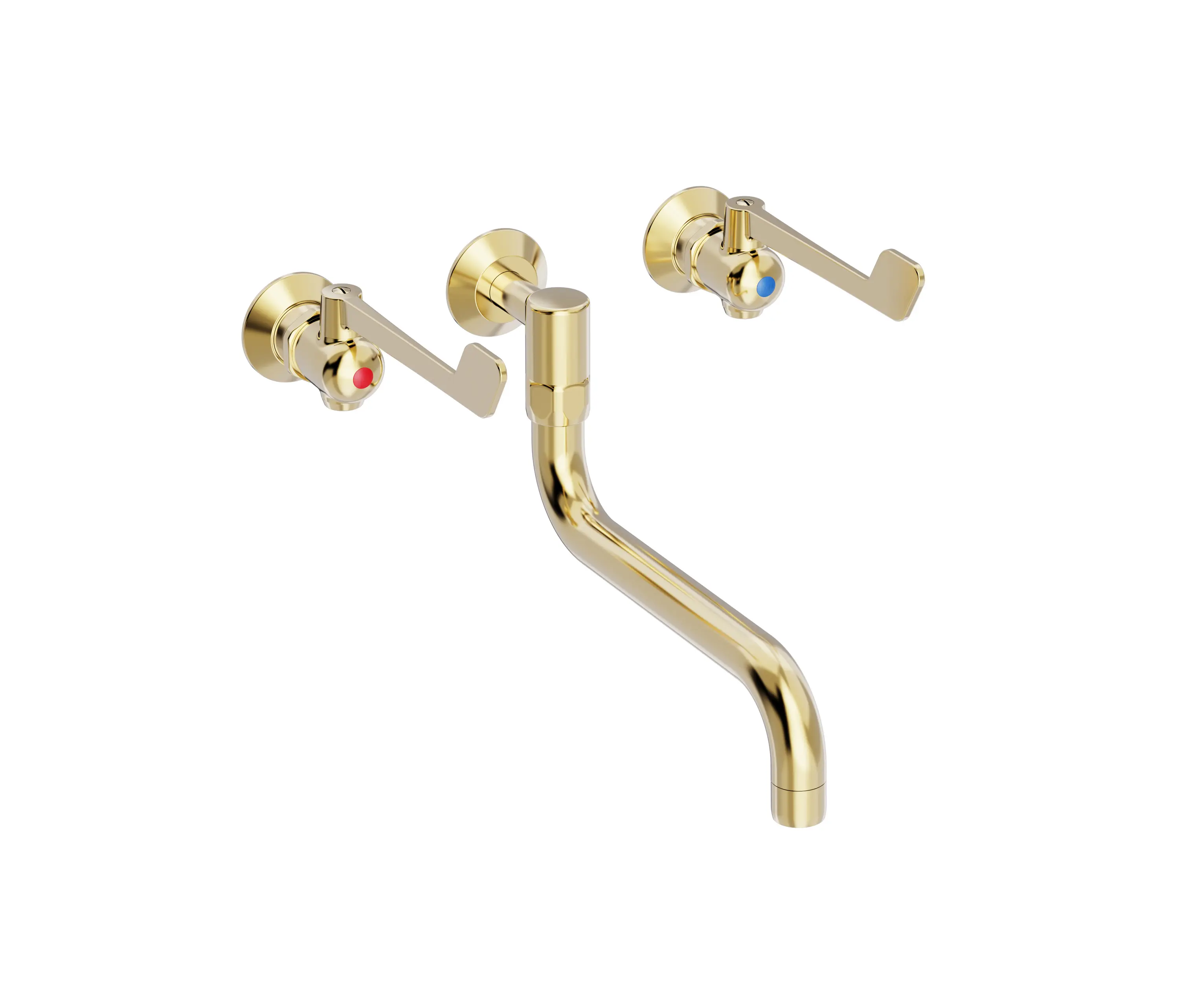 TONI Copenhagen - SP Elbow built-in faucet with swivel spout s200 mm