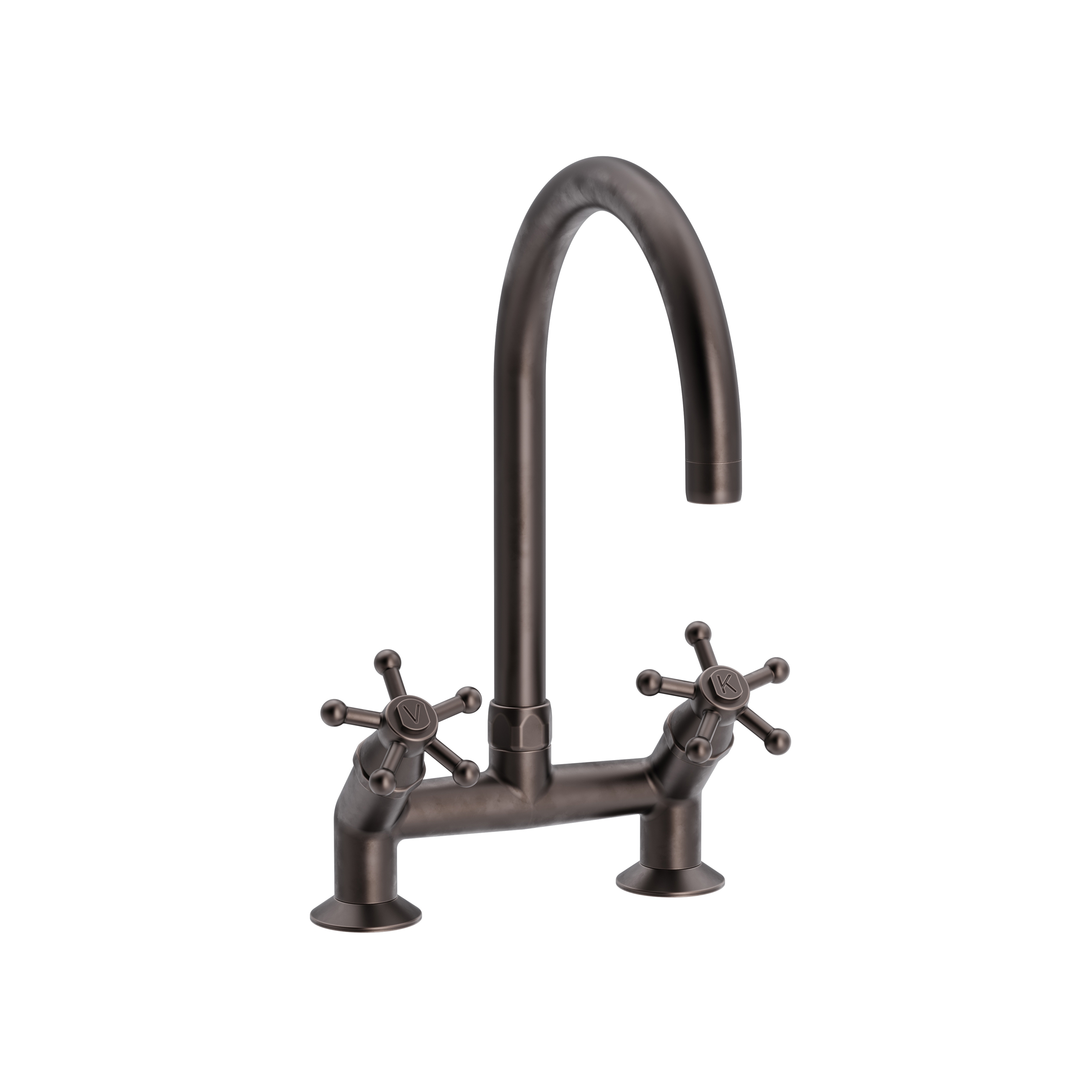 Christiansborg Faucet 45 degrees with Ø200 spout
