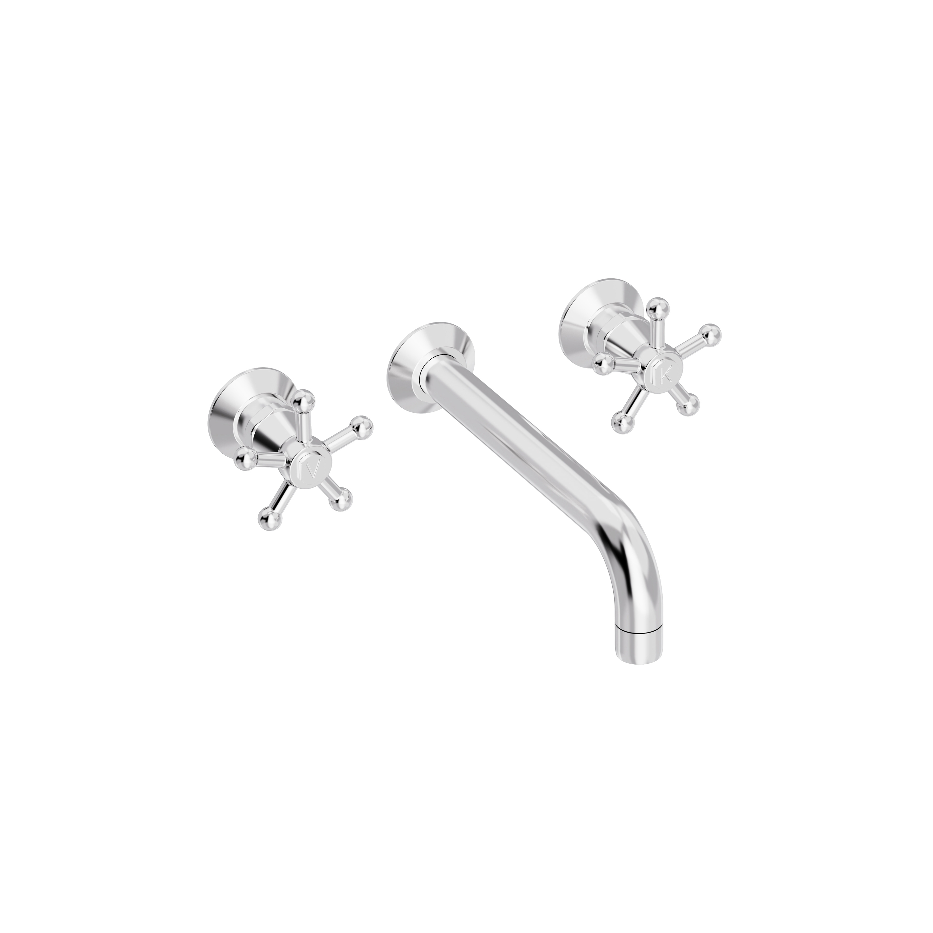 Christiansborg built-in basin Faucet with 200mm fixed spout