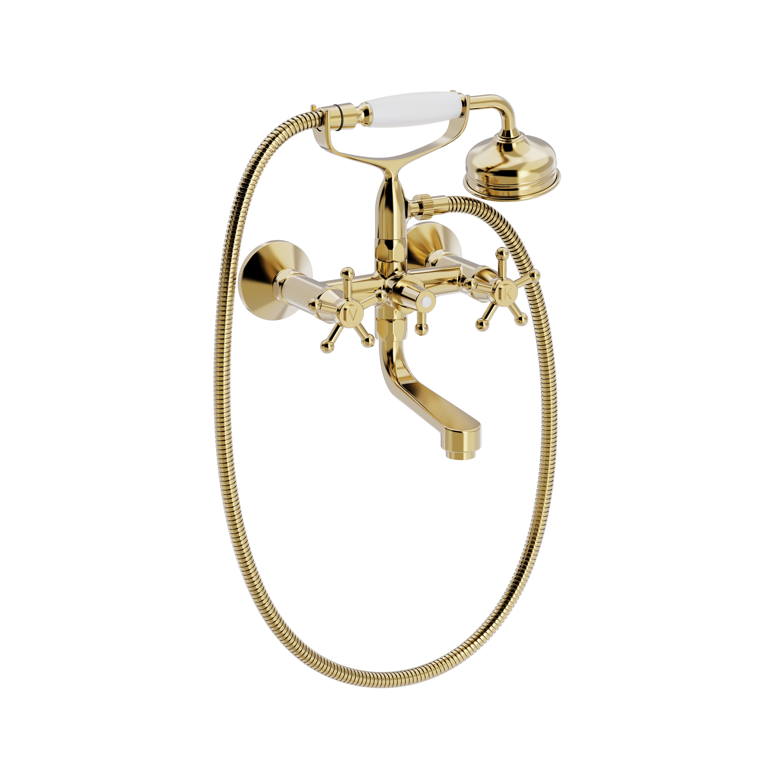 Display product Christiansborg wall mounted tub / shower fitting from manufacturer TONI Copenhagen