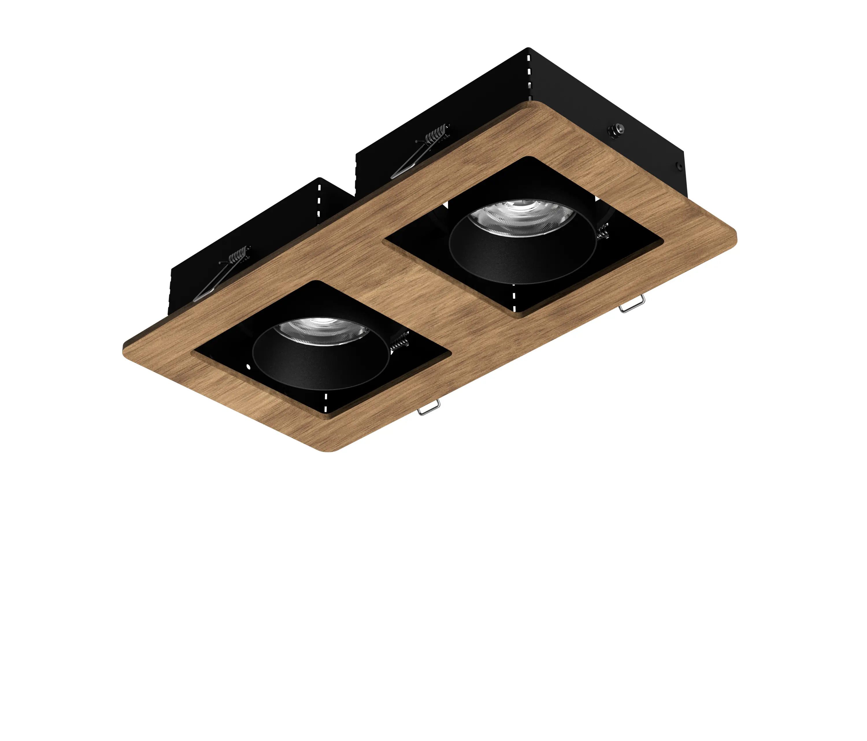 LIGHTGUIDE AG - Wood Downlight Pure Twin Spot