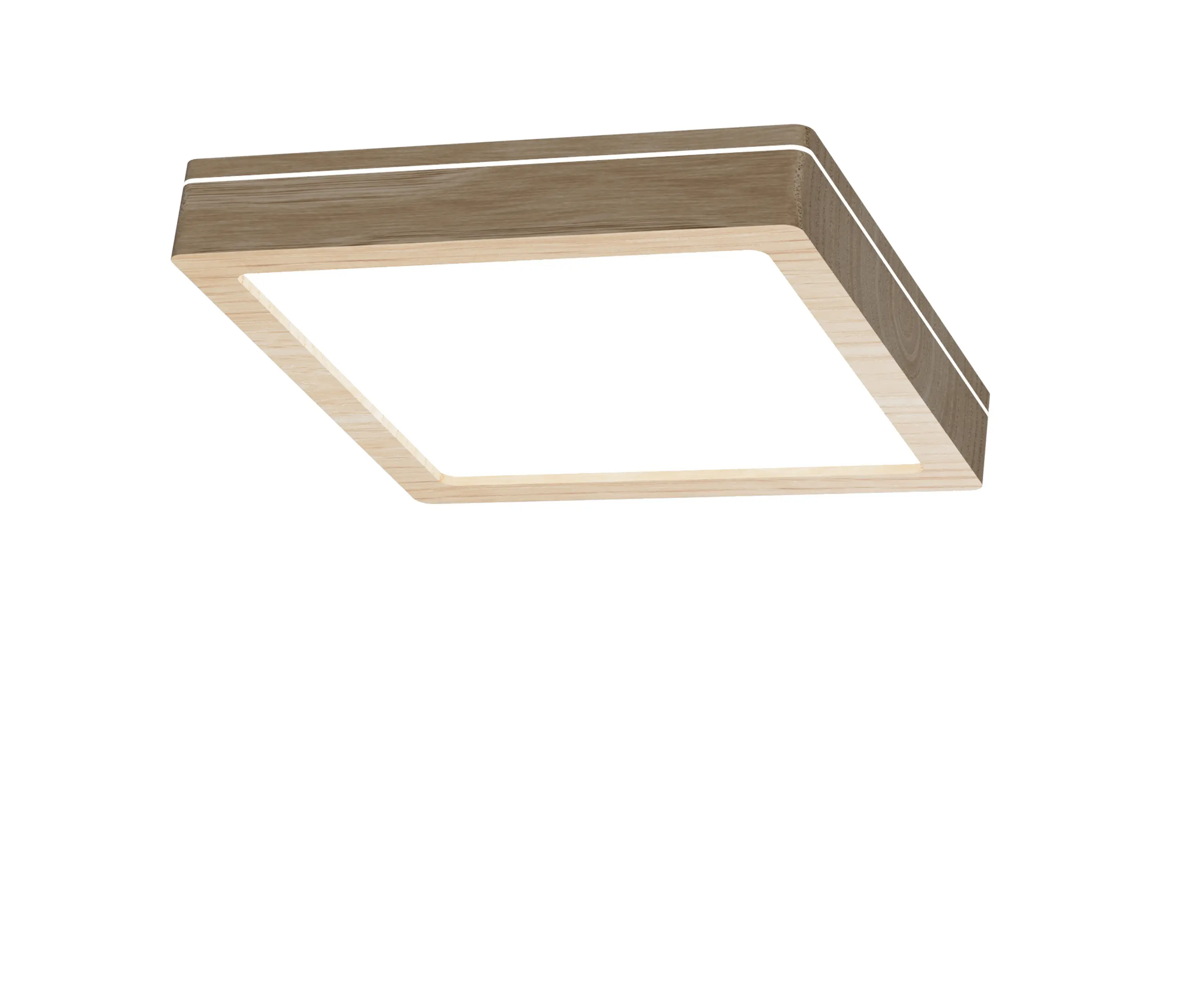 LIGHTGUIDE AG - Wood Downlight Square