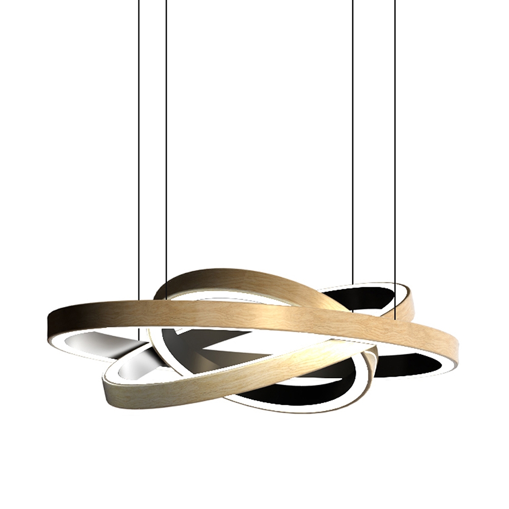 Display product Wood Dual Chandelier from manufacturer LIGHTGUIDE AG