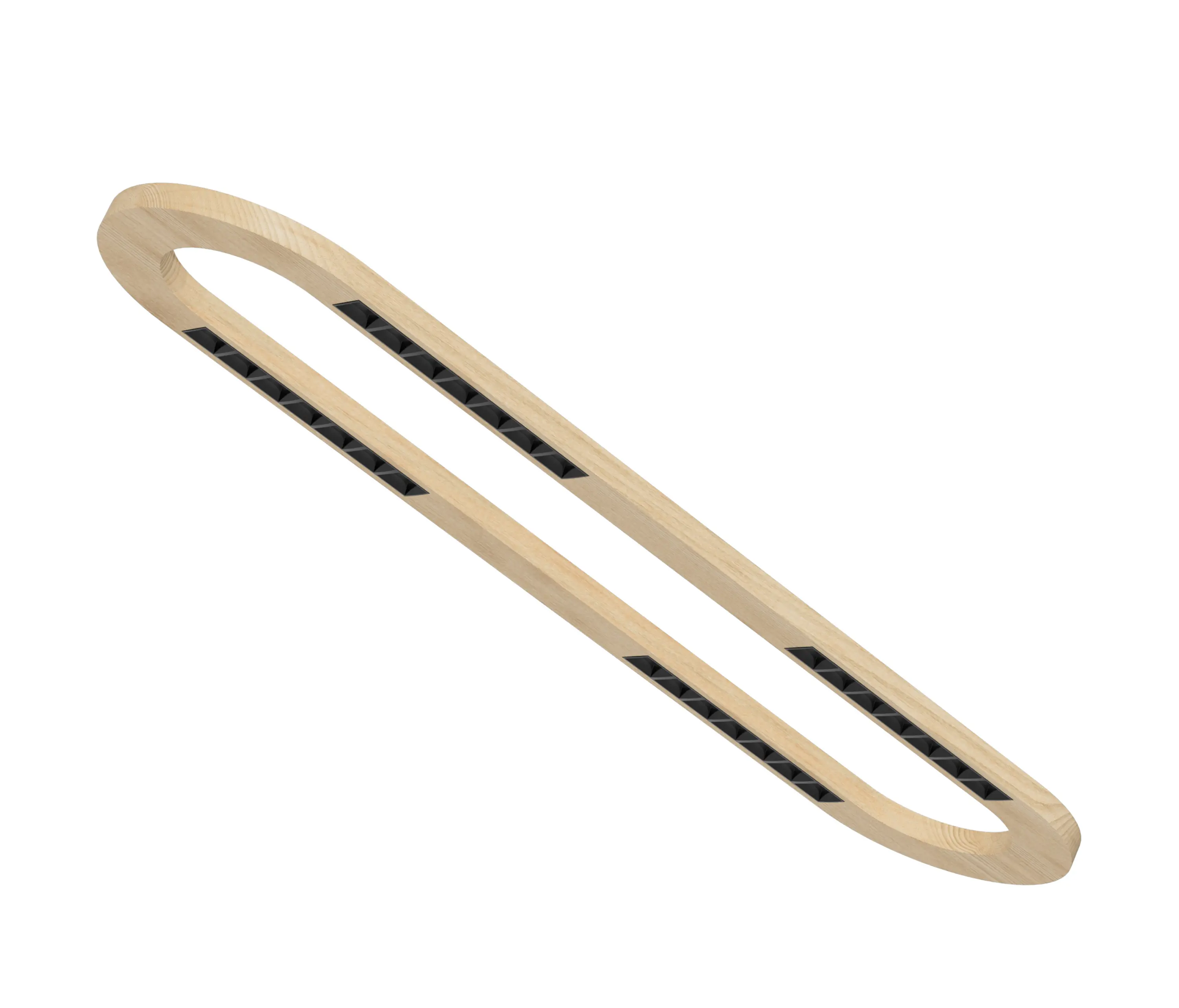 LIGHTGUIDE AG - Wood Linear Twin round