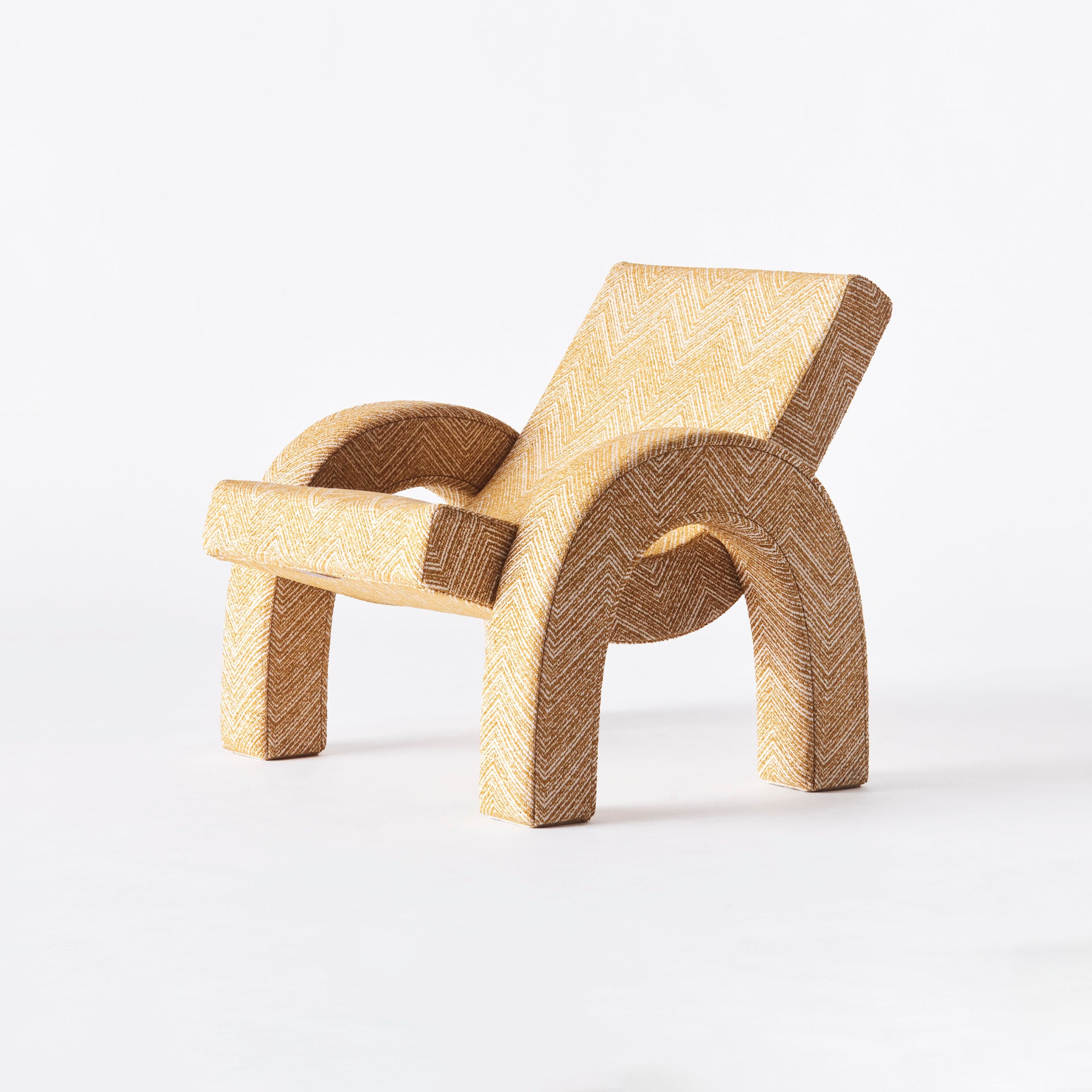 Arco Lounge Chair Teide Ochre