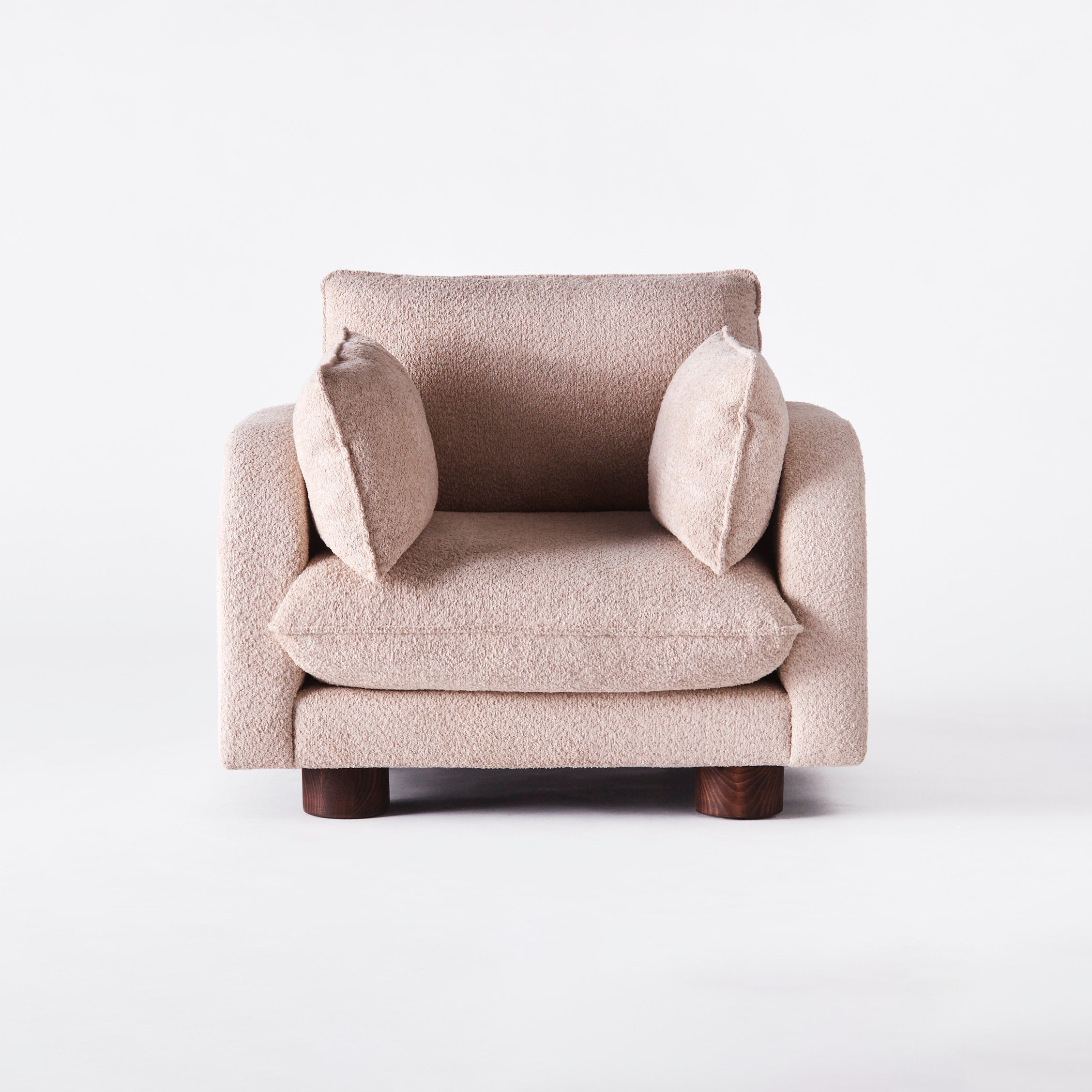Display product Miles Armchair boucle from manufacturer Dusty deco