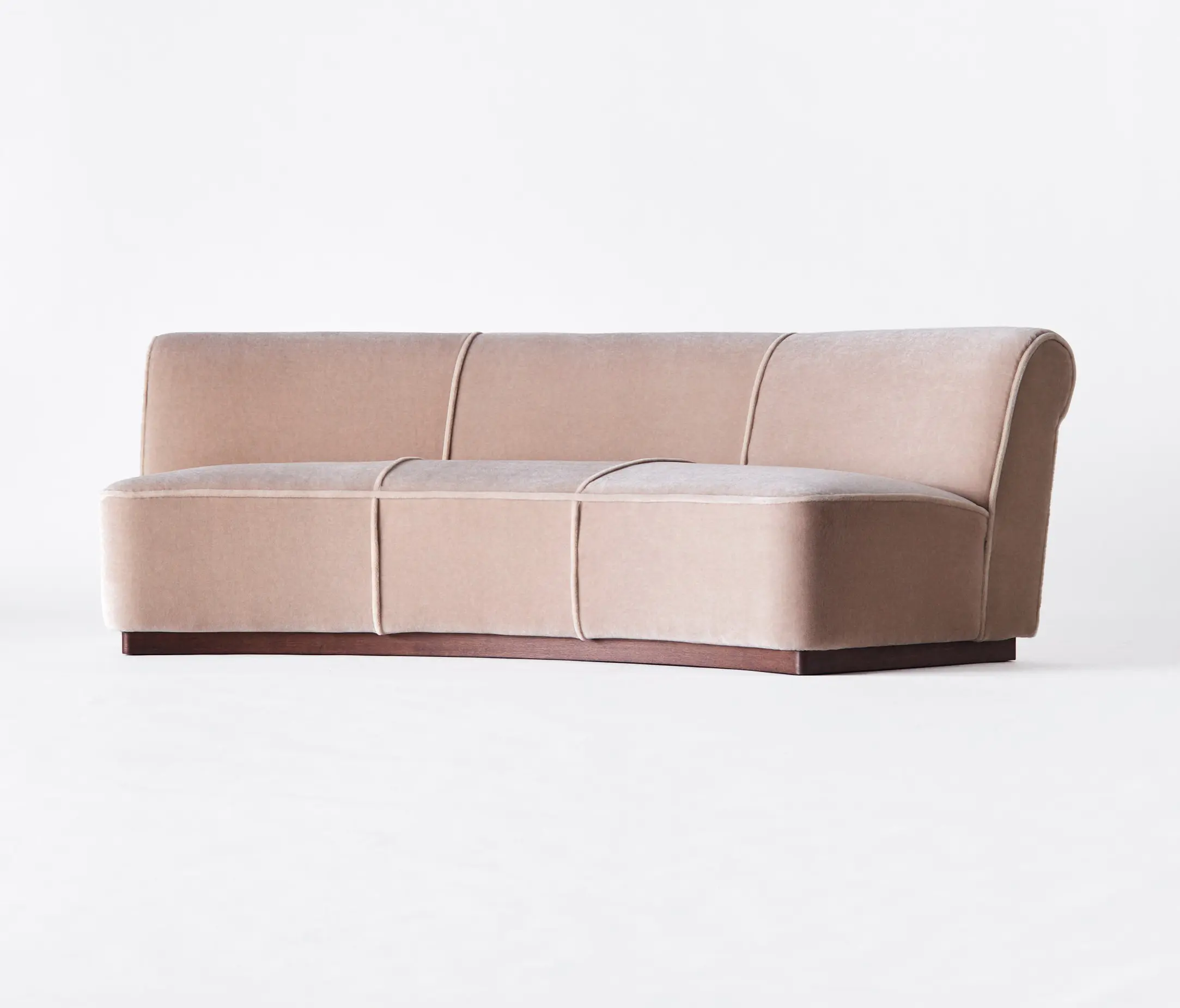 Dusty Raspberry Sofa PARIS SOFA BABY VELVET MOHAIR - Sofas from Dusty deco | Architonic