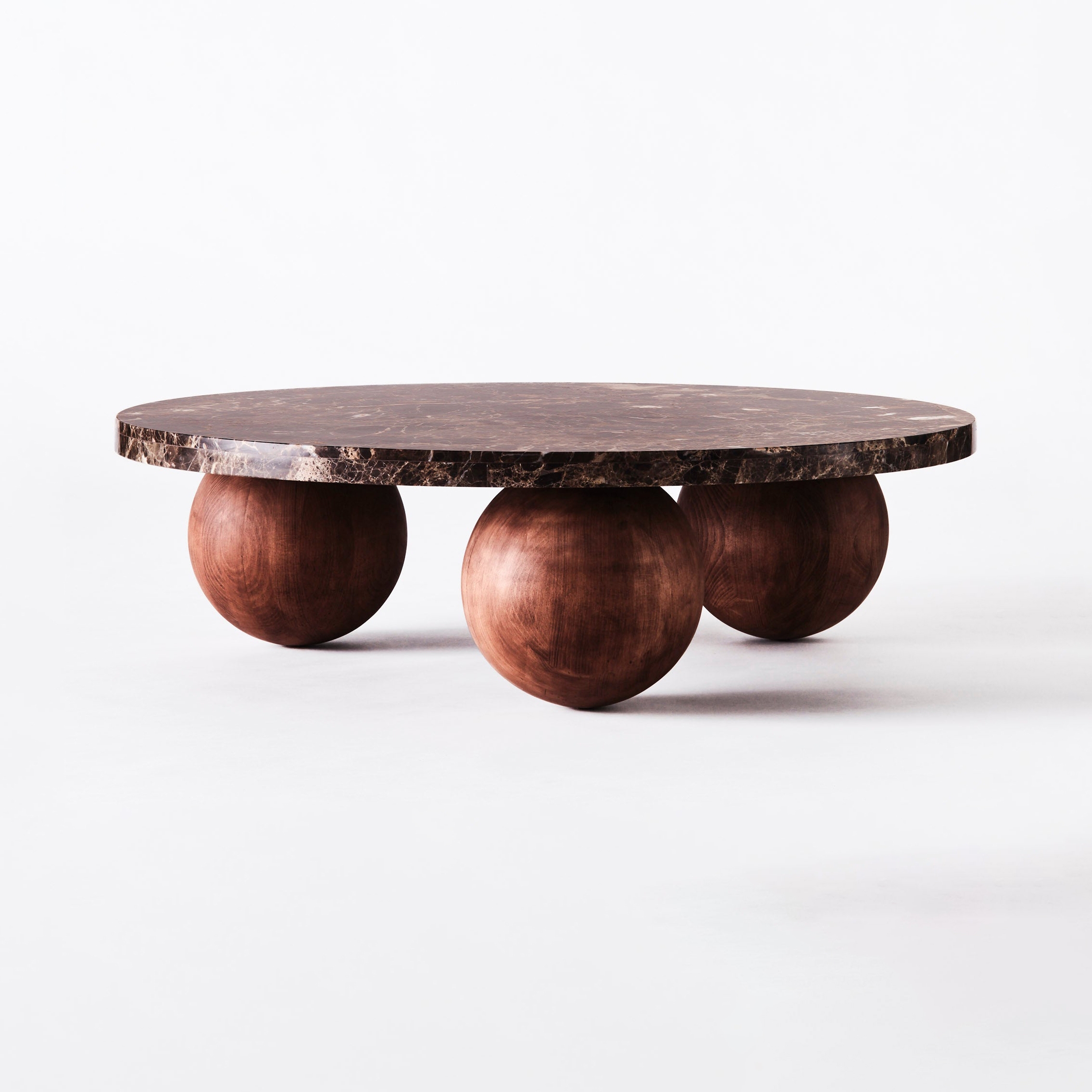 Produkt Sphere Round Sofa Table Emperador | Ø 120 cm des Herstellers Dusty deco anzeigen