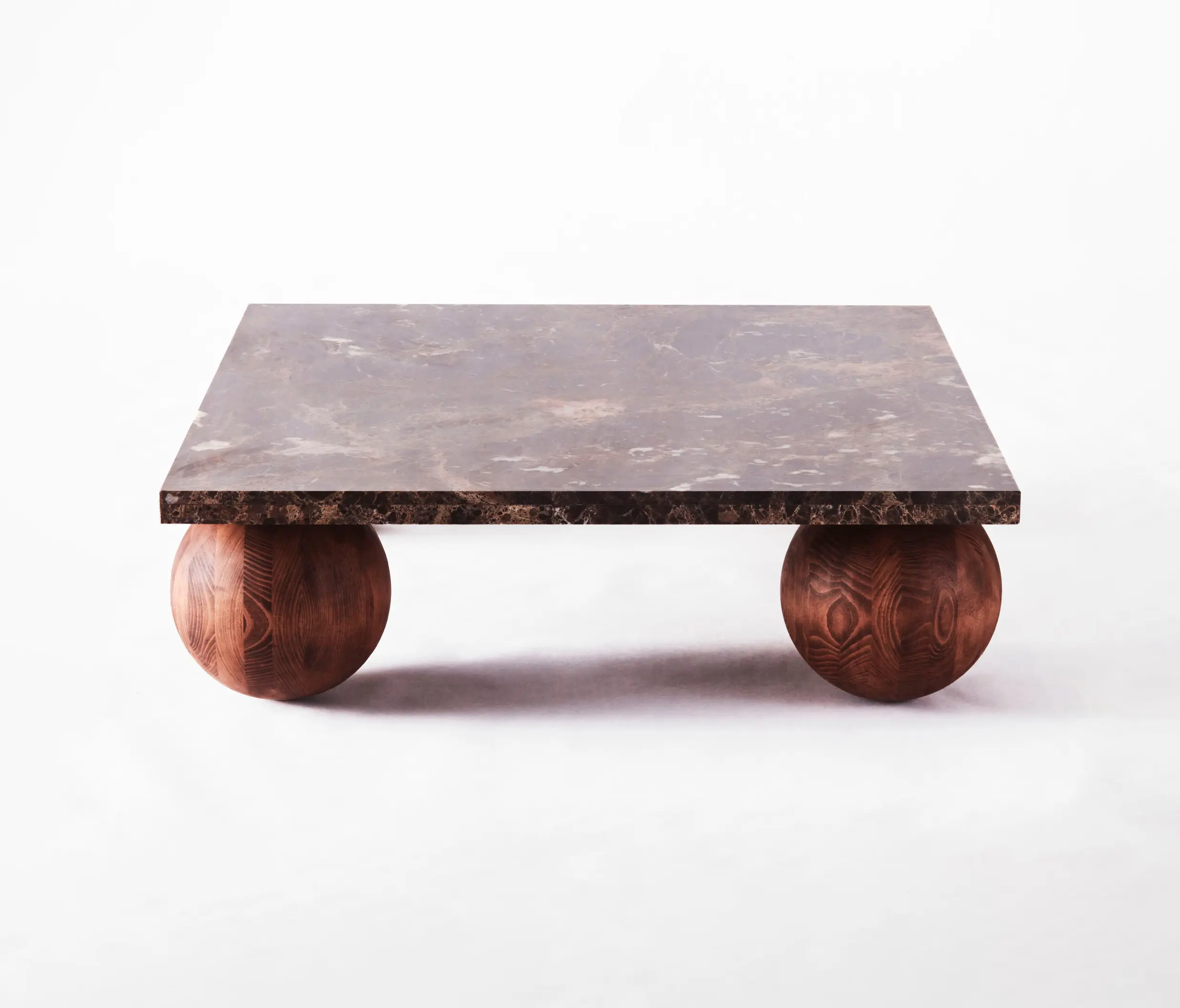 Dusty deco - Sphere Square Sofa Table Dark Emperador