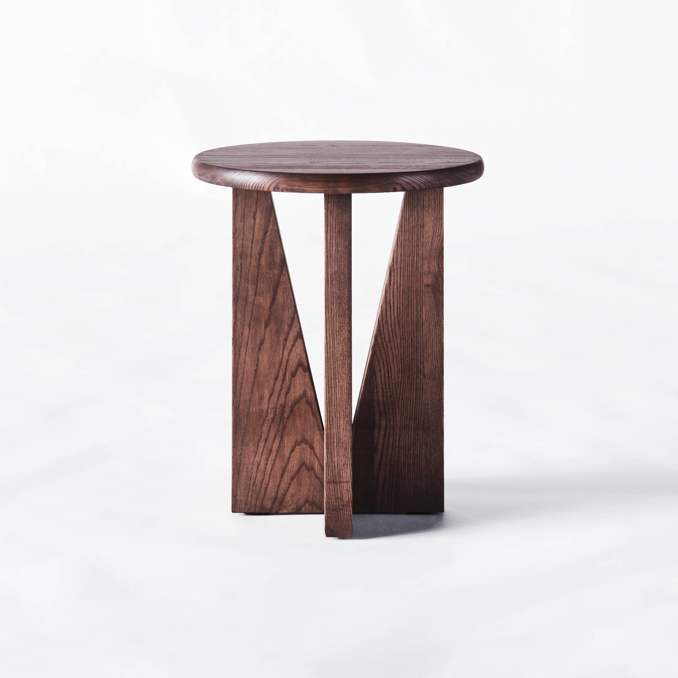 Display product V Side Table Stained Ash from manufacturer Dusty deco